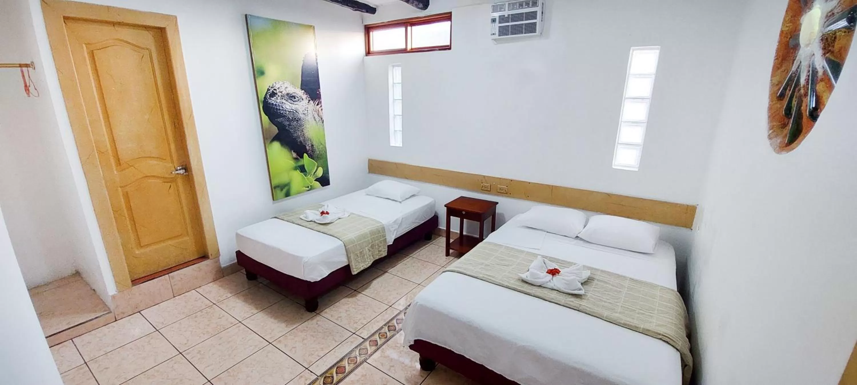 Bed in Hotel Crossman