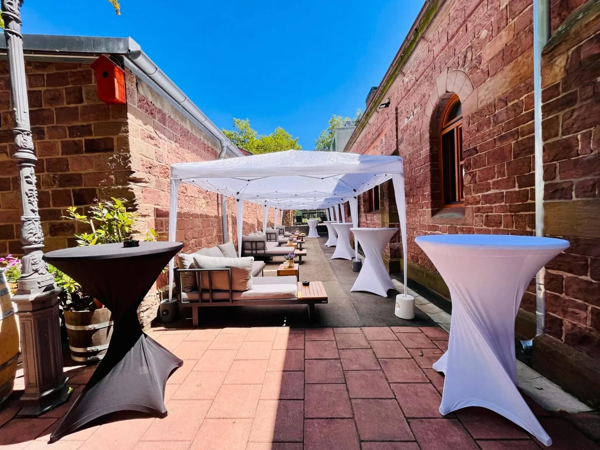 Restaurant/places to eat in Hotel Hoepfner Burghof