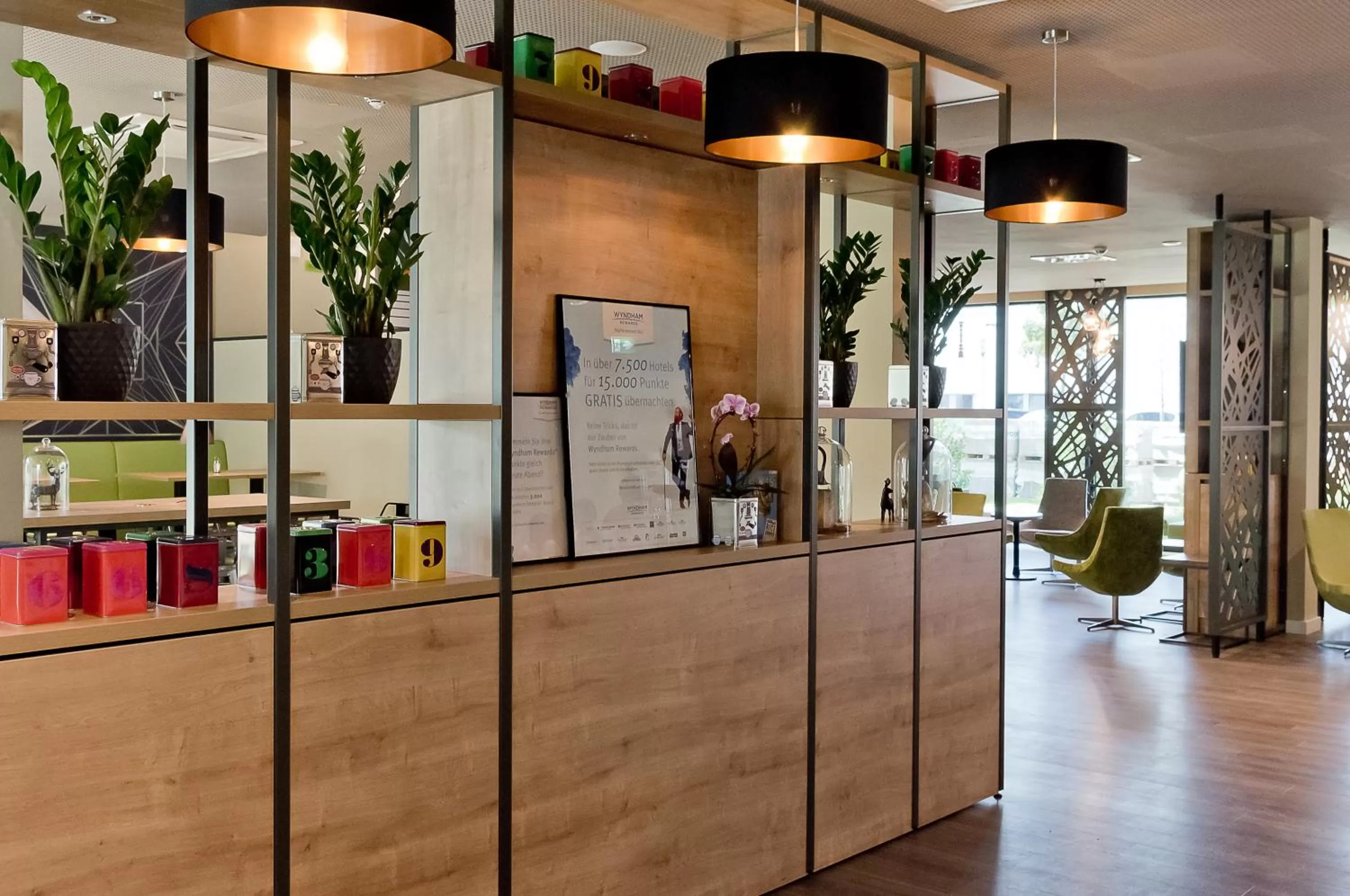 Decorative detail in Super 8 by Wyndham Munich City North