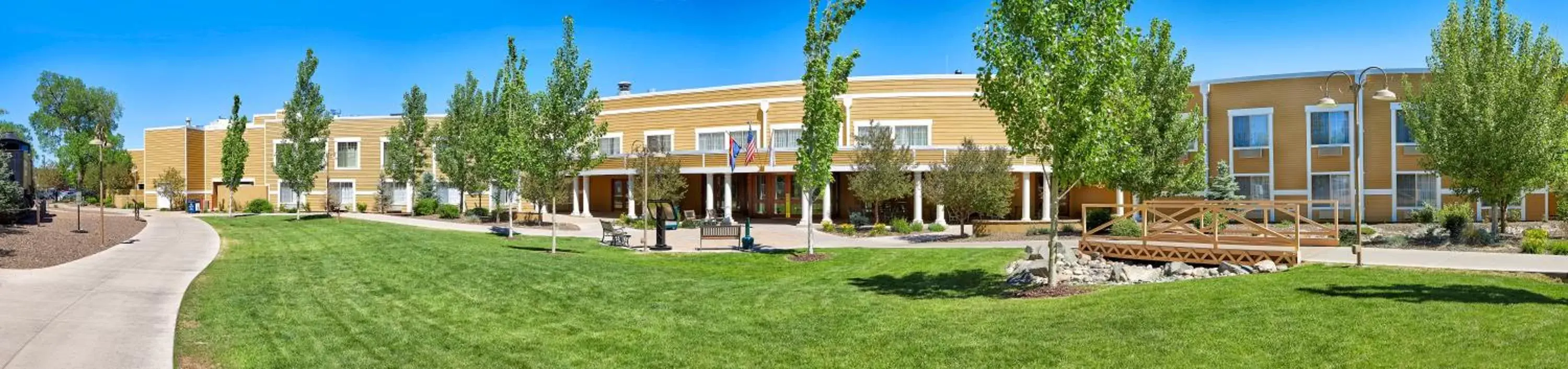 Facade/entrance, Property Building in Grand Canyon Railway Hotel