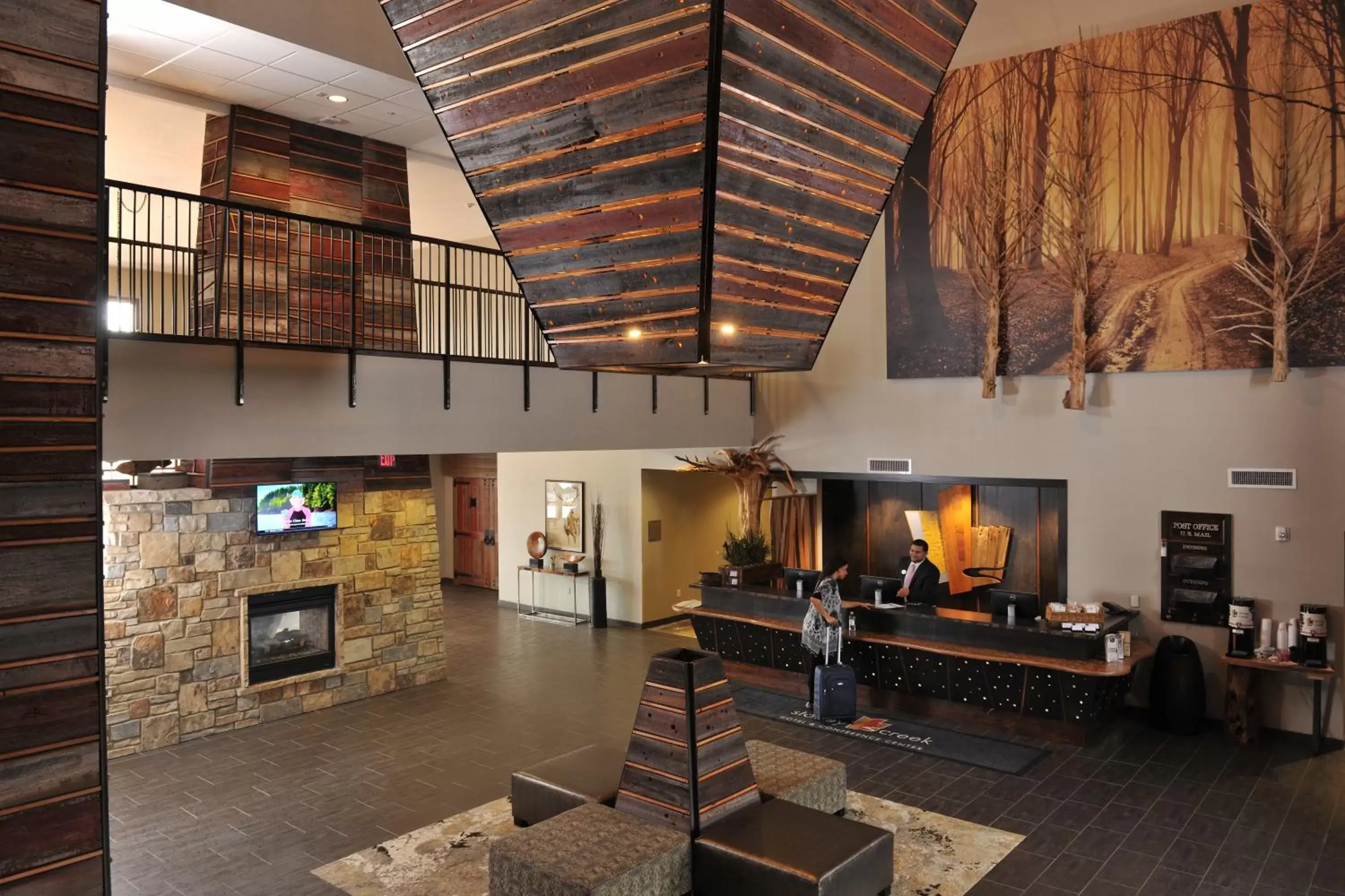 Lobby or reception in Stoney Creek Hotel Kansas City - Independence