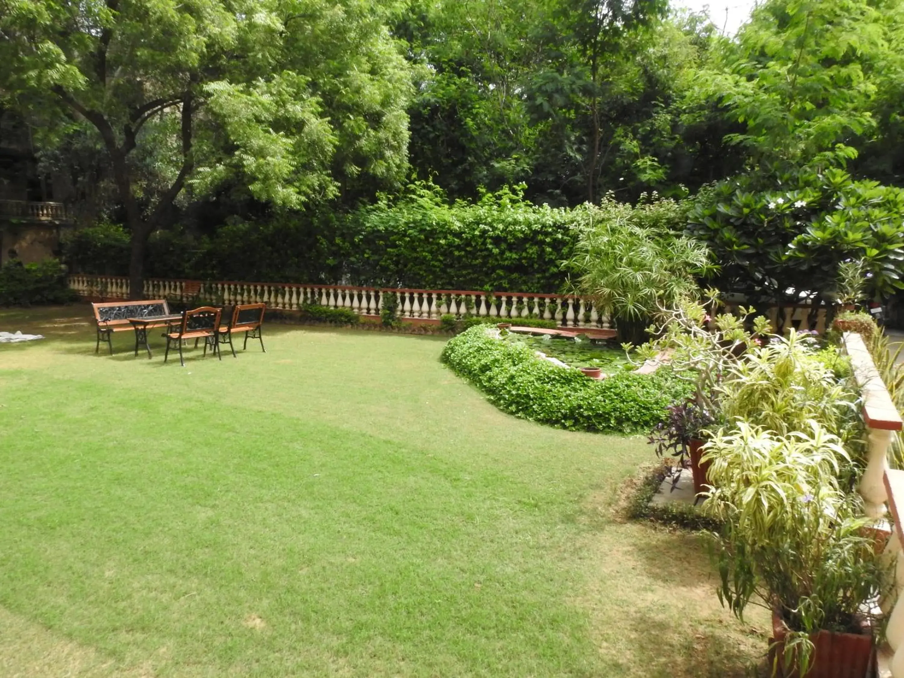 Garden in Jai Niwas Garden Hotel