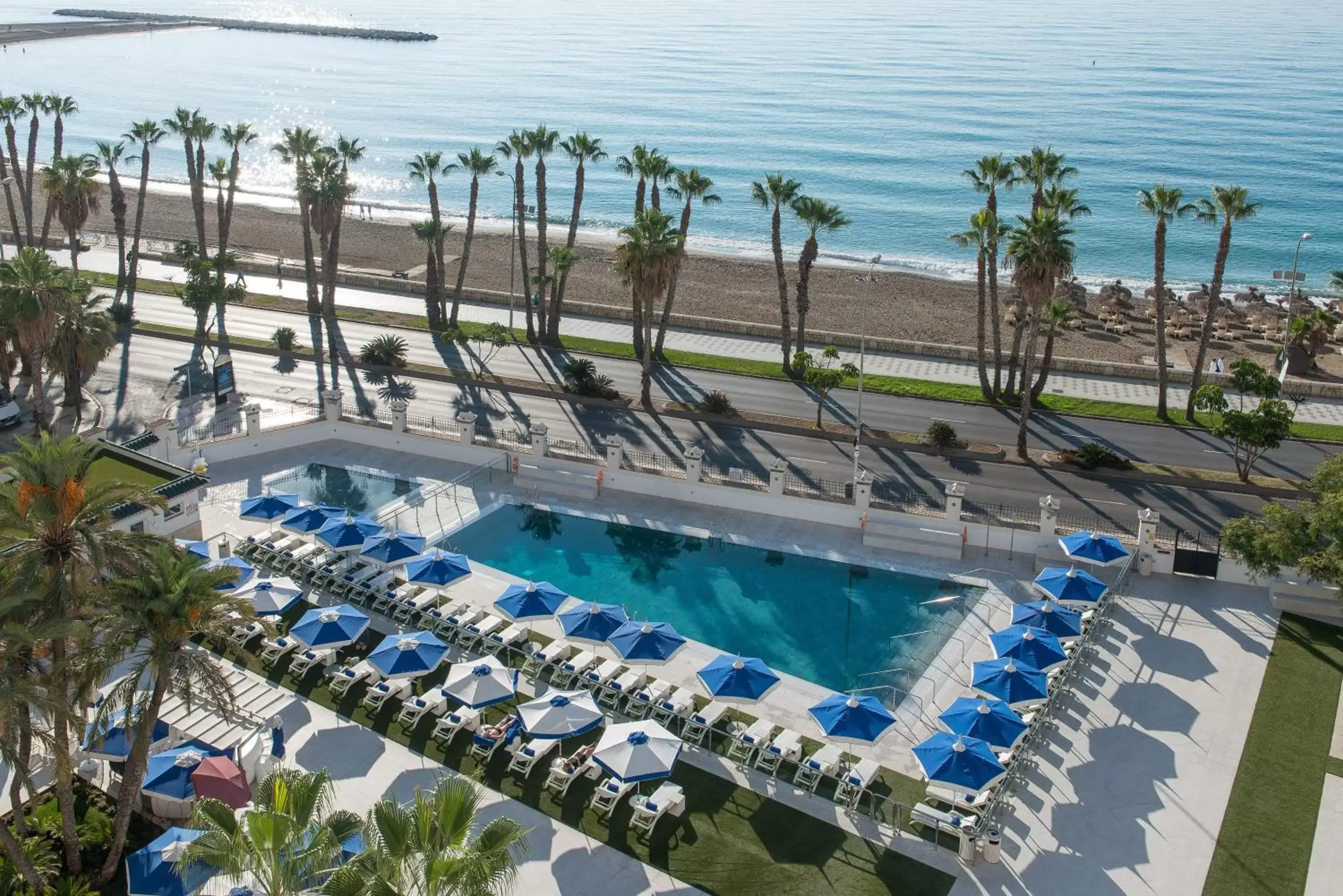 Beach, Pool View in Gran Hotel Miramar GL