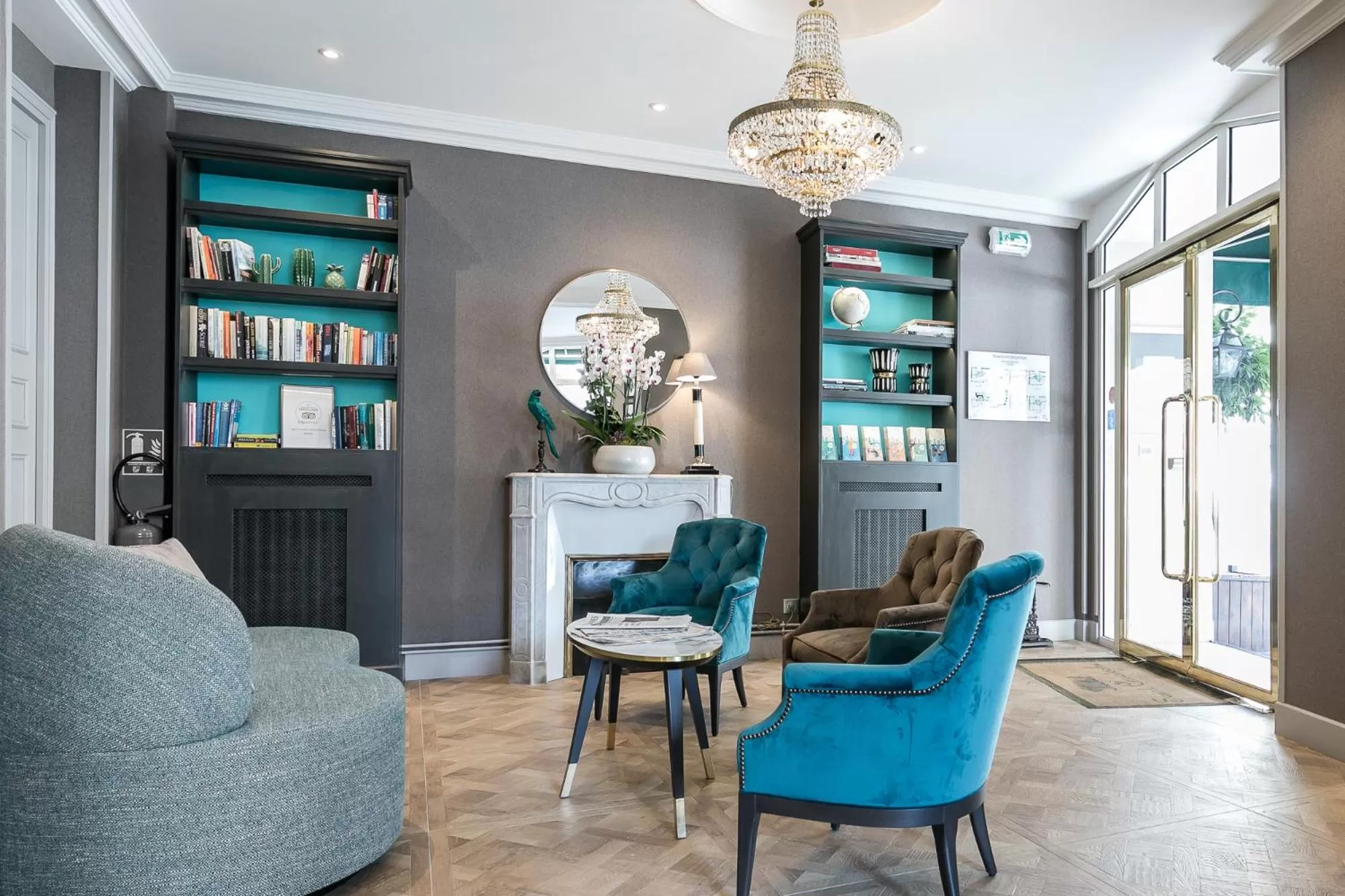 Lobby or reception in Hotel Saint Christophe