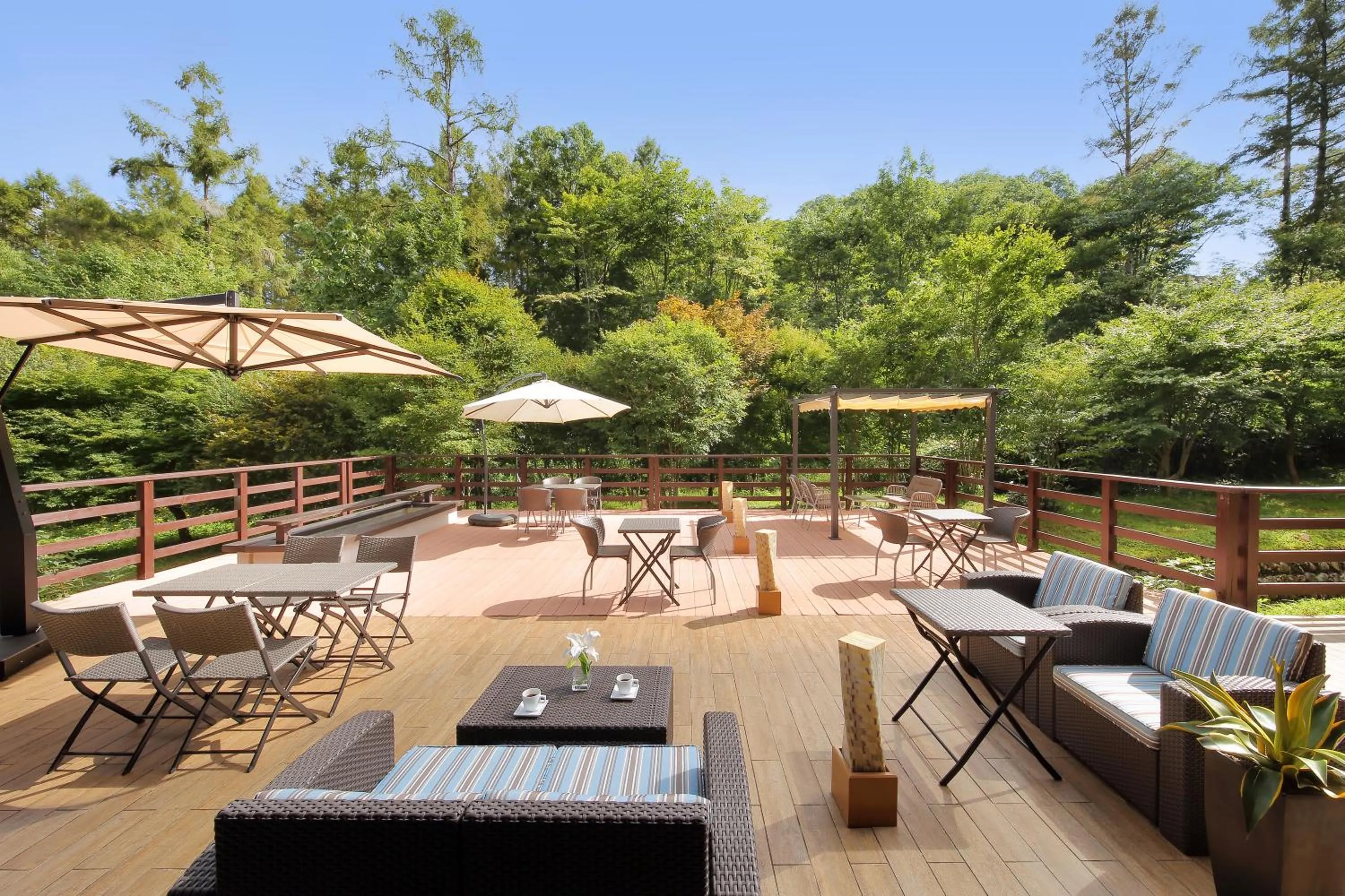 Balcony/Terrace in Hotel Ryu Resort and Spa