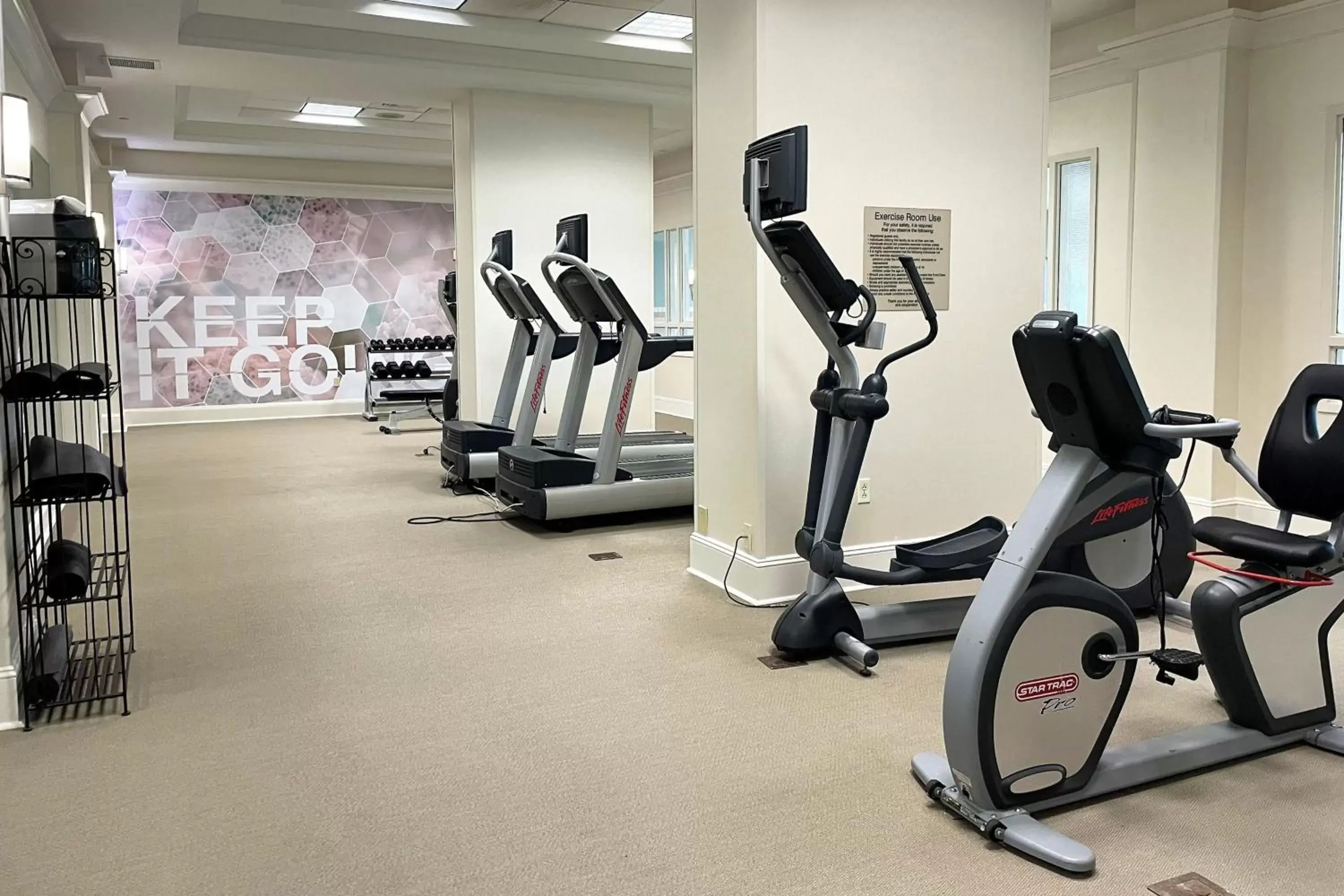 Fitness centre/facilities, Fitness Center/Facilities in SpringHill Suites by Marriott Norfolk Virginia Beach