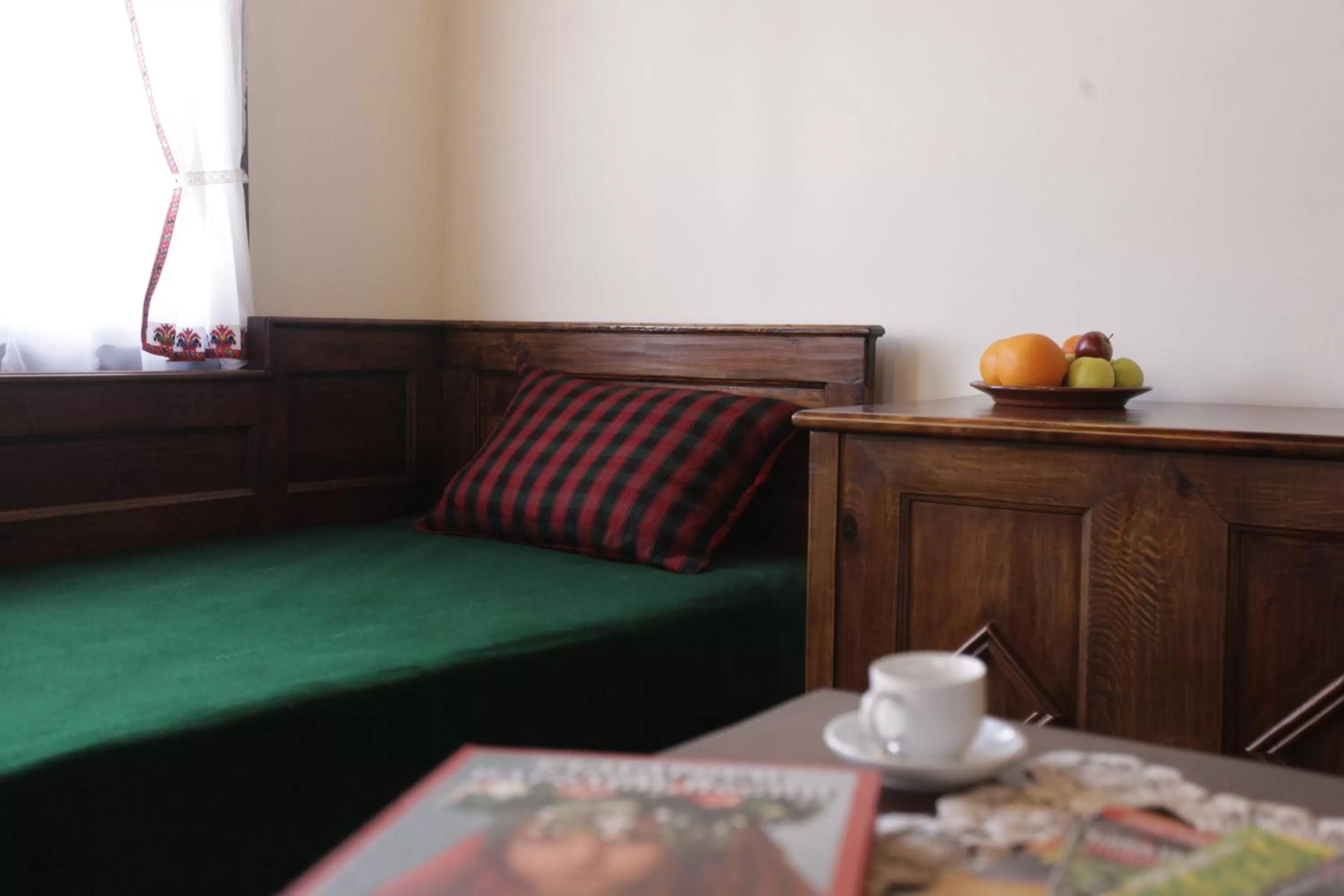 Seating area in Djudjeva Kyshta Hotel