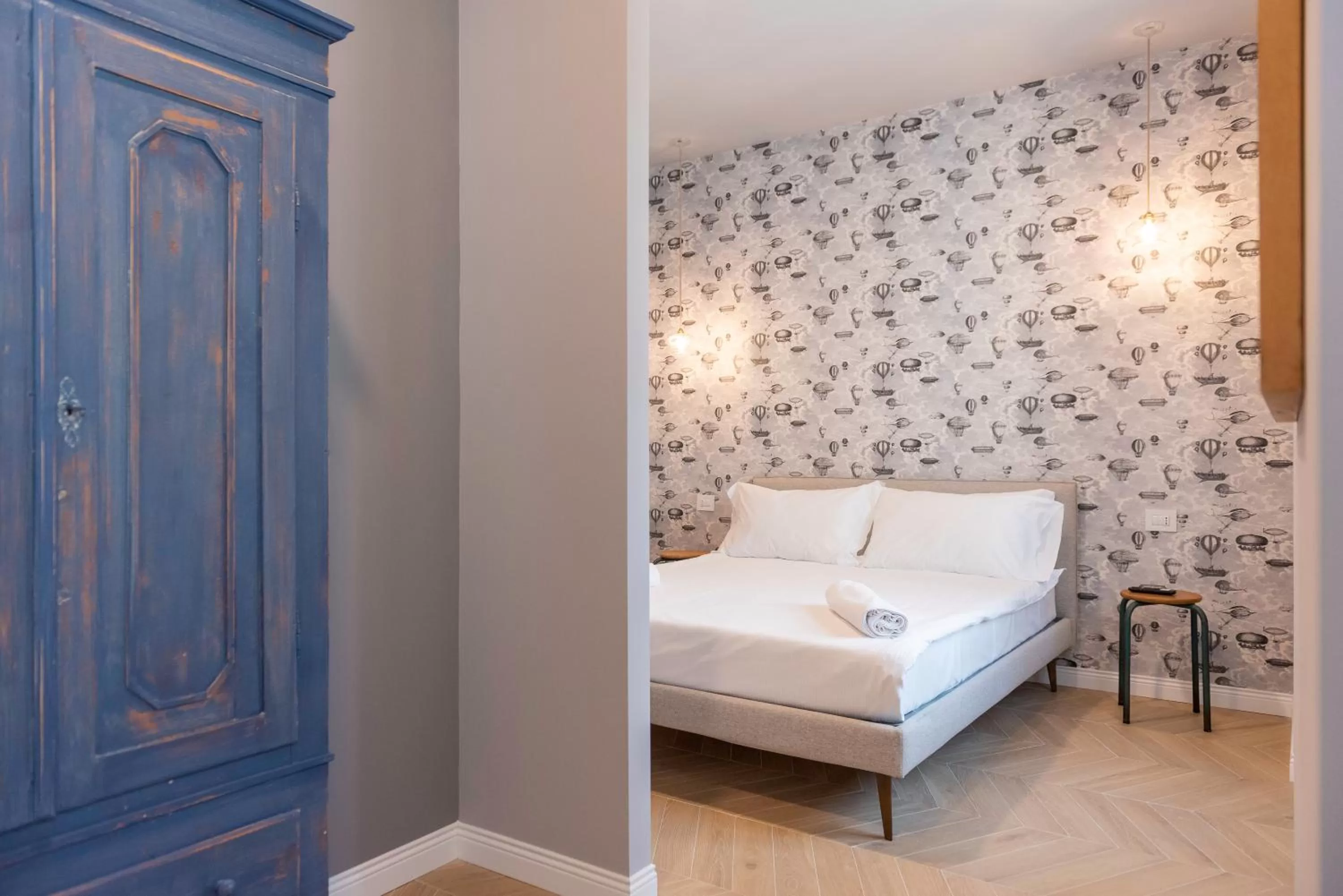 Bed in CASA Room Apartments Machiavelli 13