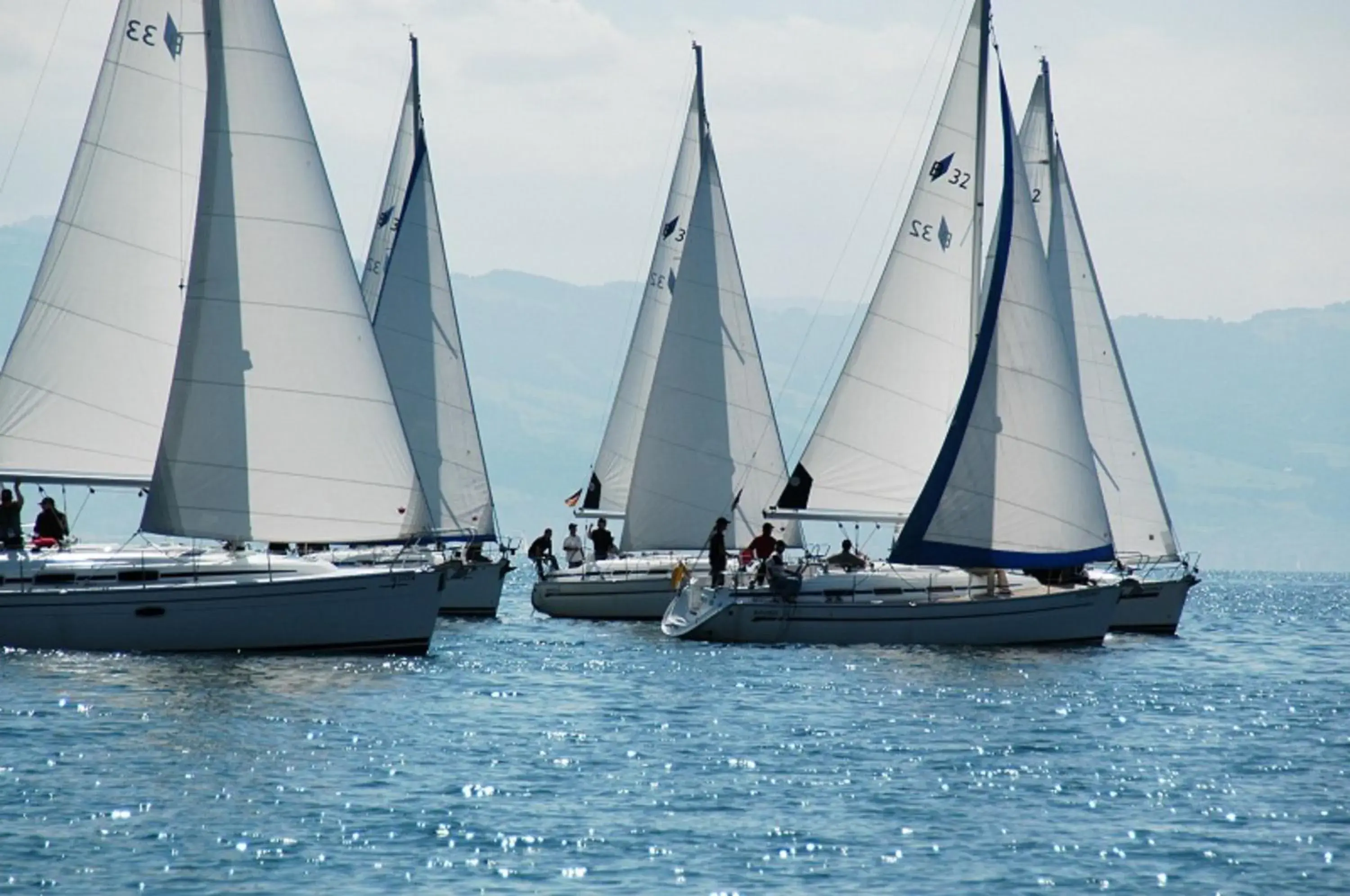 Sports, Windsurfing in Bodensee Yachthotel Schattmaier