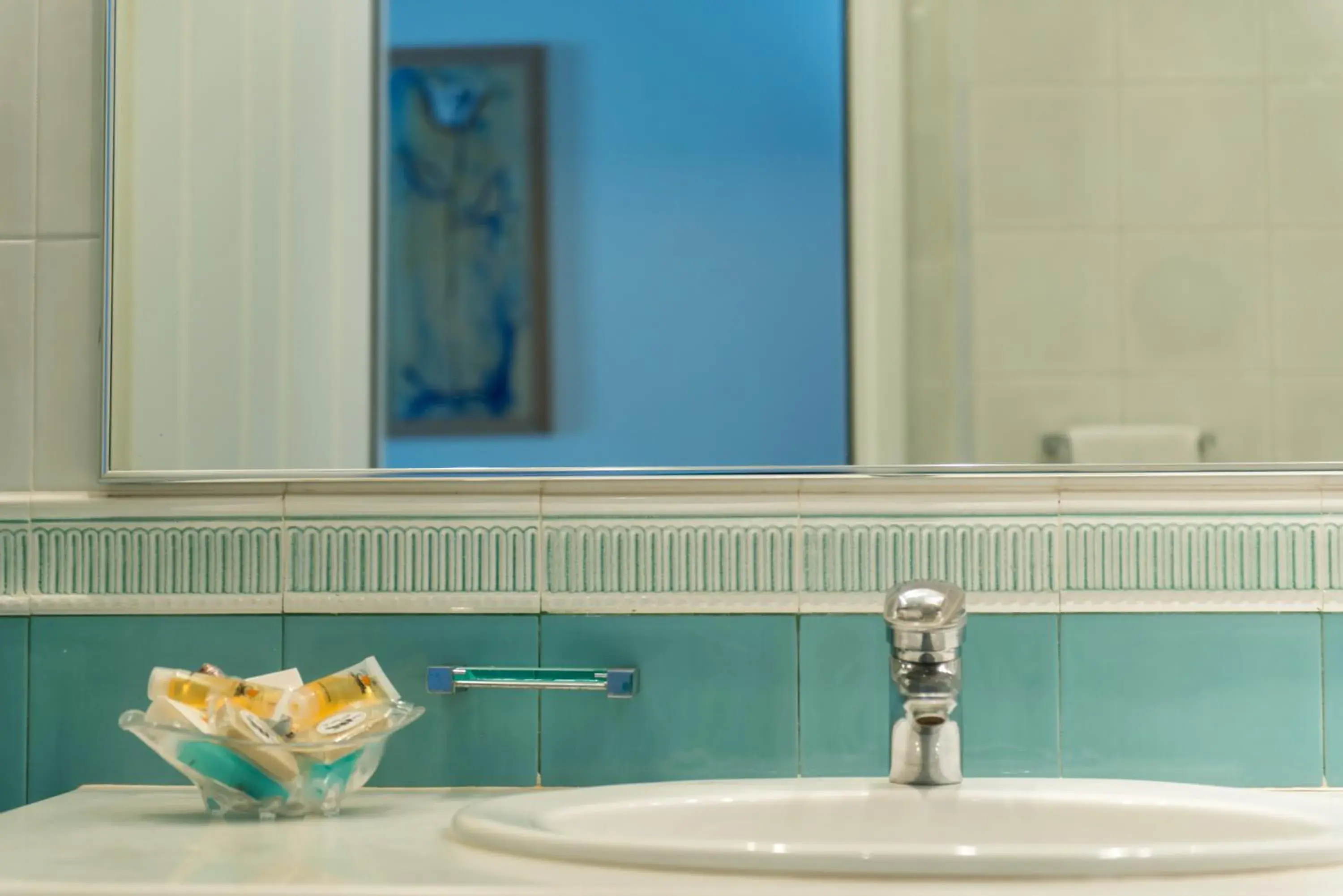 Bathroom in Poseidon Hotel Suites