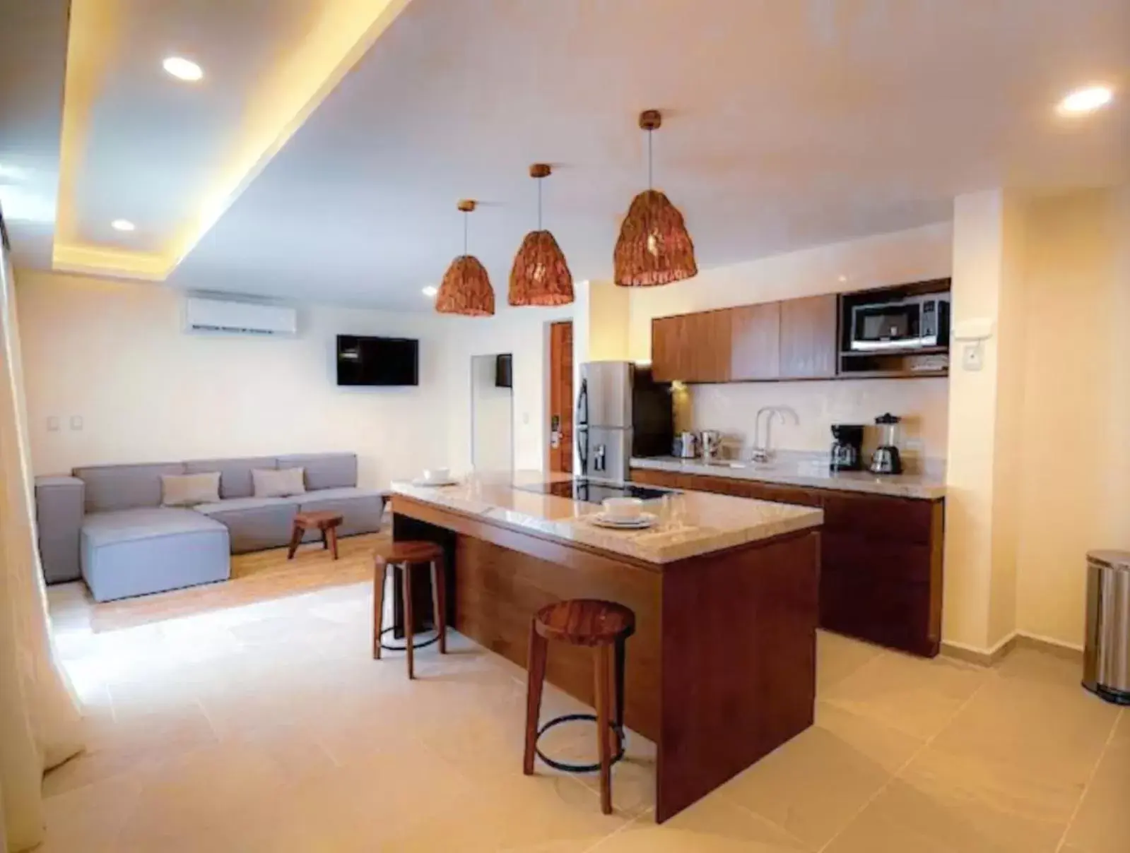 TV and multimedia, Kitchen/Kitchenette in The Waves Tulum
