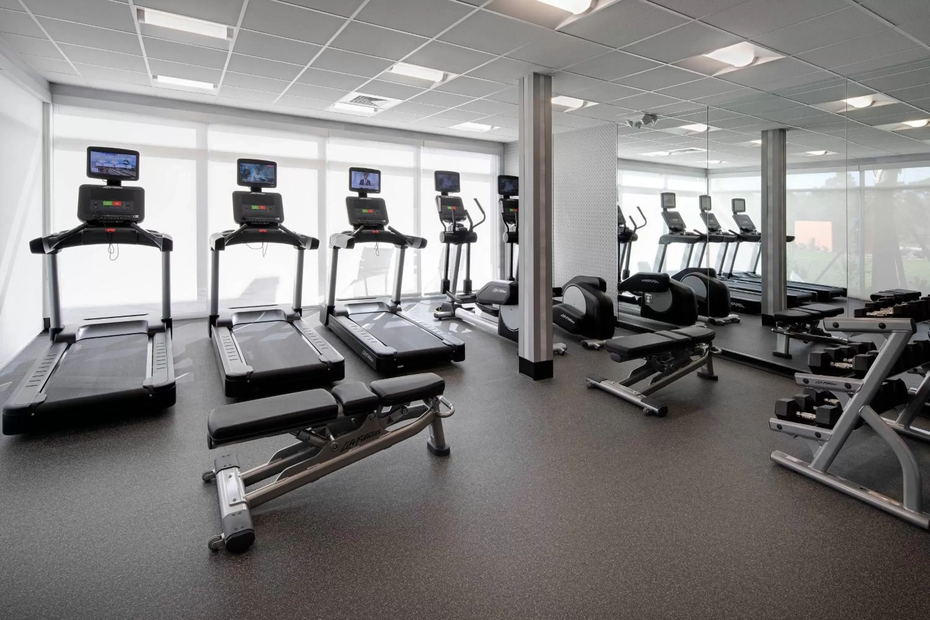 Fitness centre/facilities, Fitness Center/Facilities in Fairfield Inn & Suites by Marriott Tampa Wesley Chapel