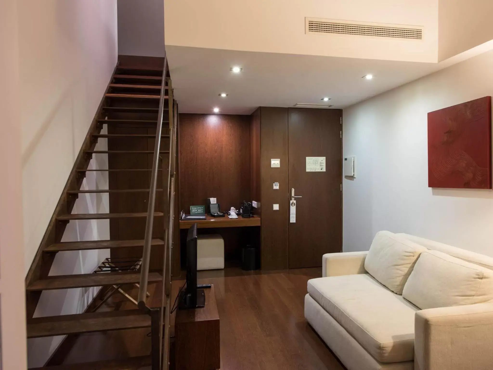 Living room, Seating Area in Hotel Carris Porto Ribeira