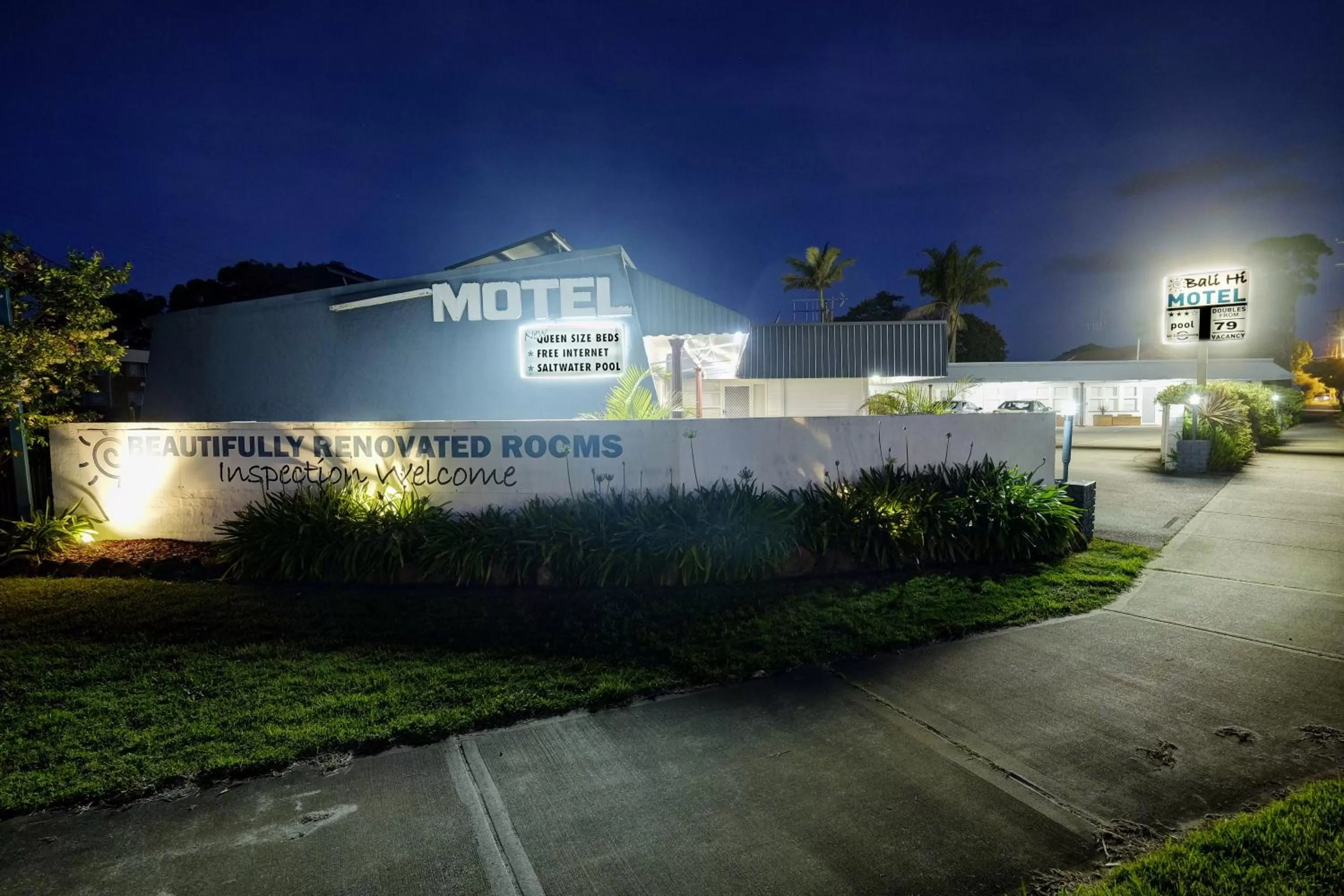 Property building in Bali Hi Motel