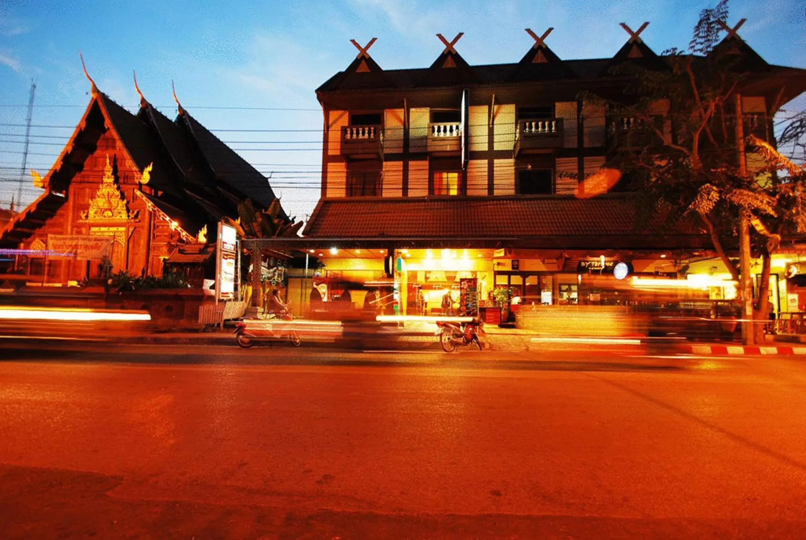 Facade/entrance, Property Building in Parasol Inn Chiang Mai Old City Hotel - SHA Plus