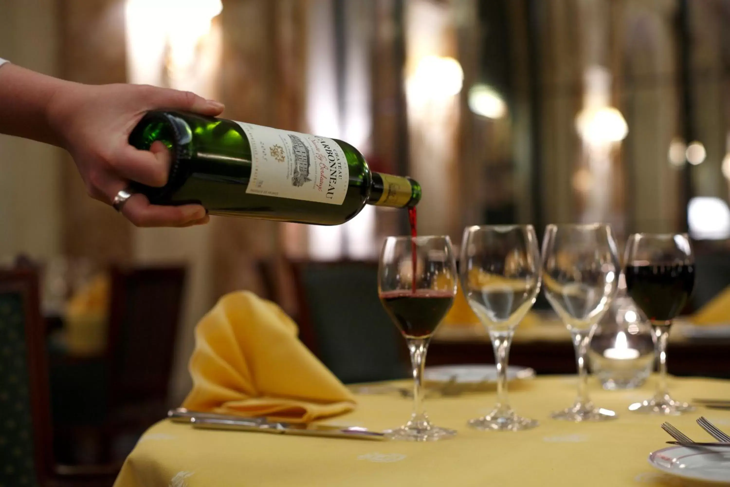 Decorative detail, Drinks in Hotel Le Plaza Brussels