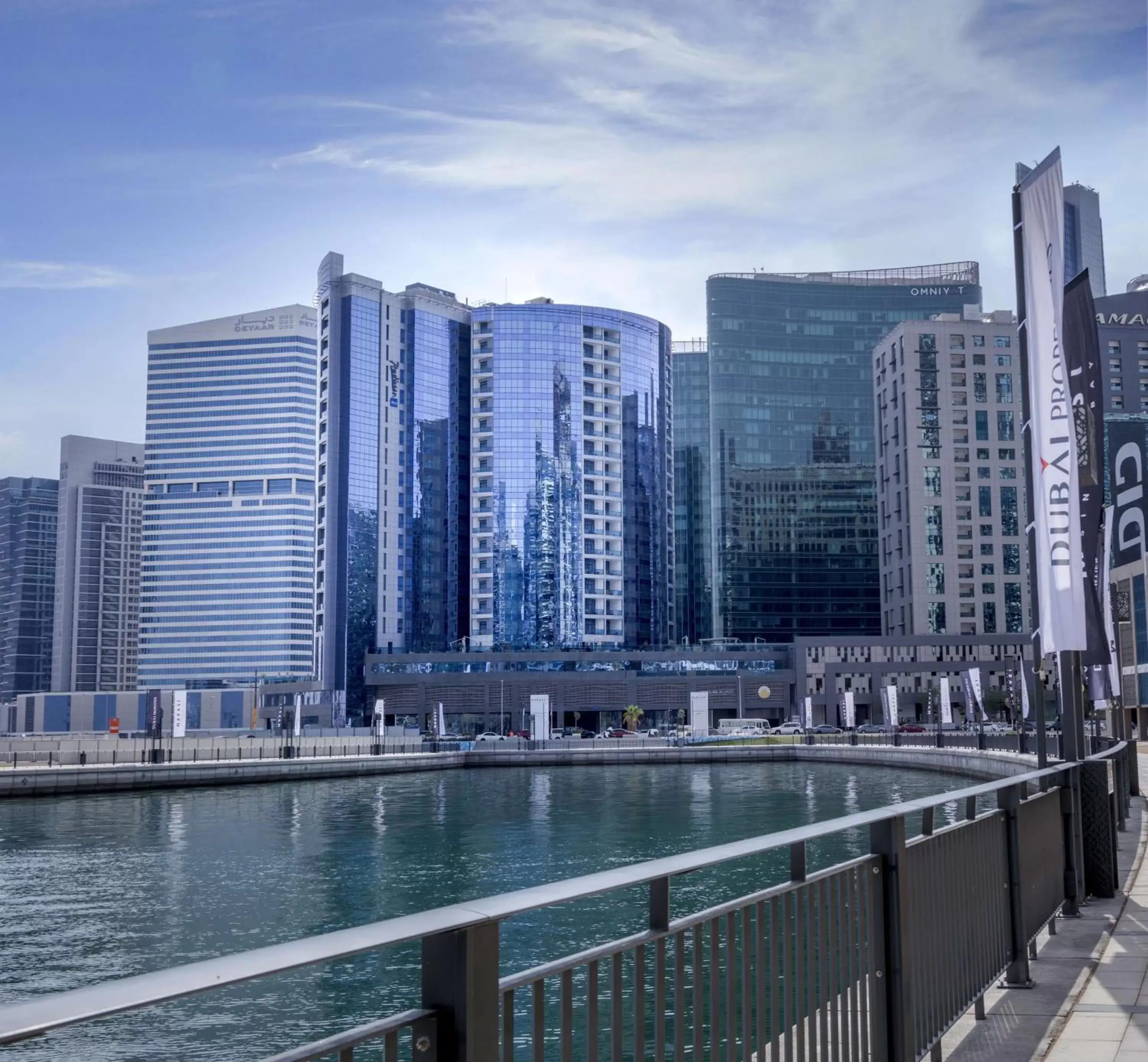Property building in Radisson Blu Hotel, Dubai Waterfront