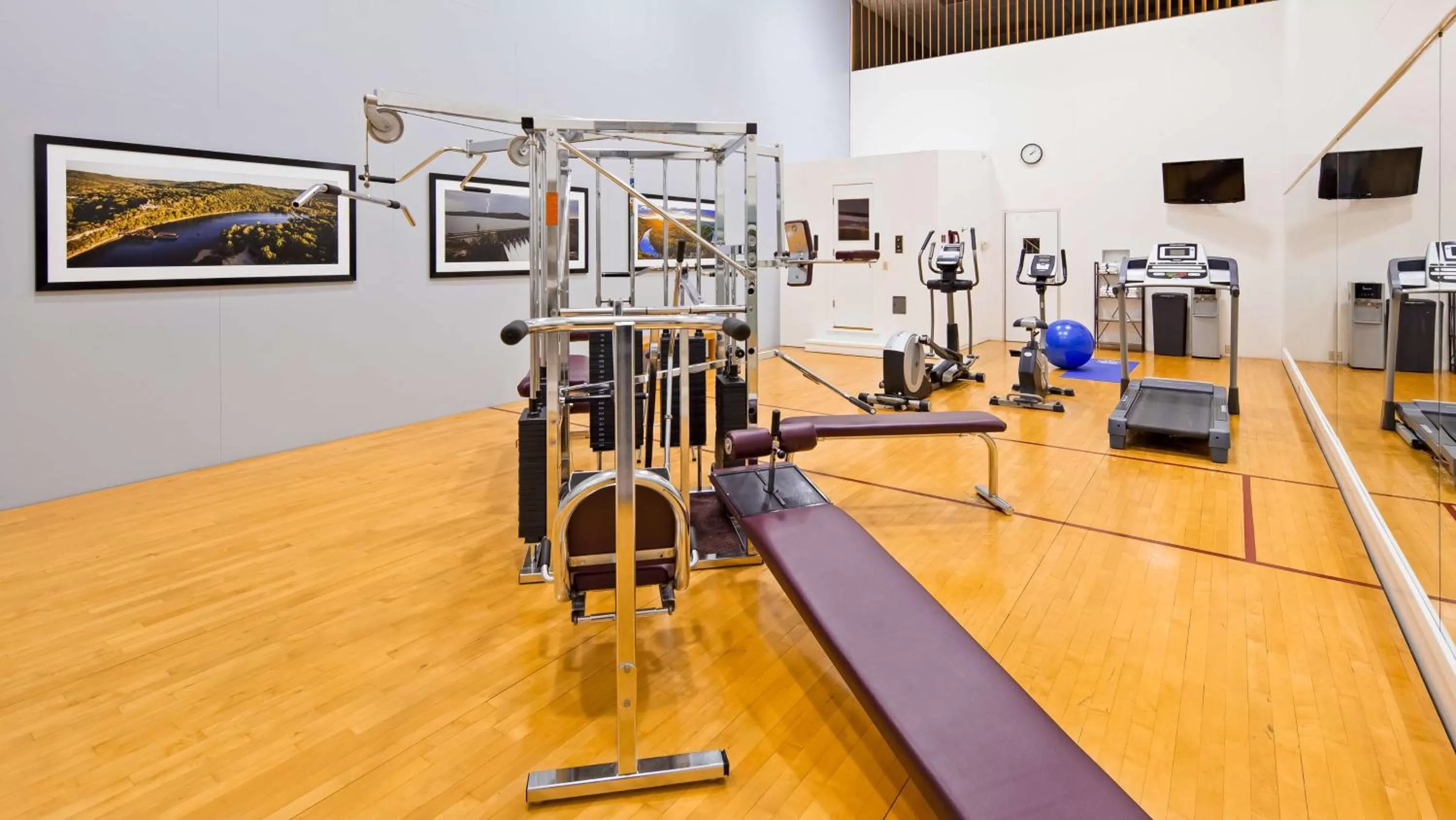 Fitness centre/facilities in Osage Creek Lodge