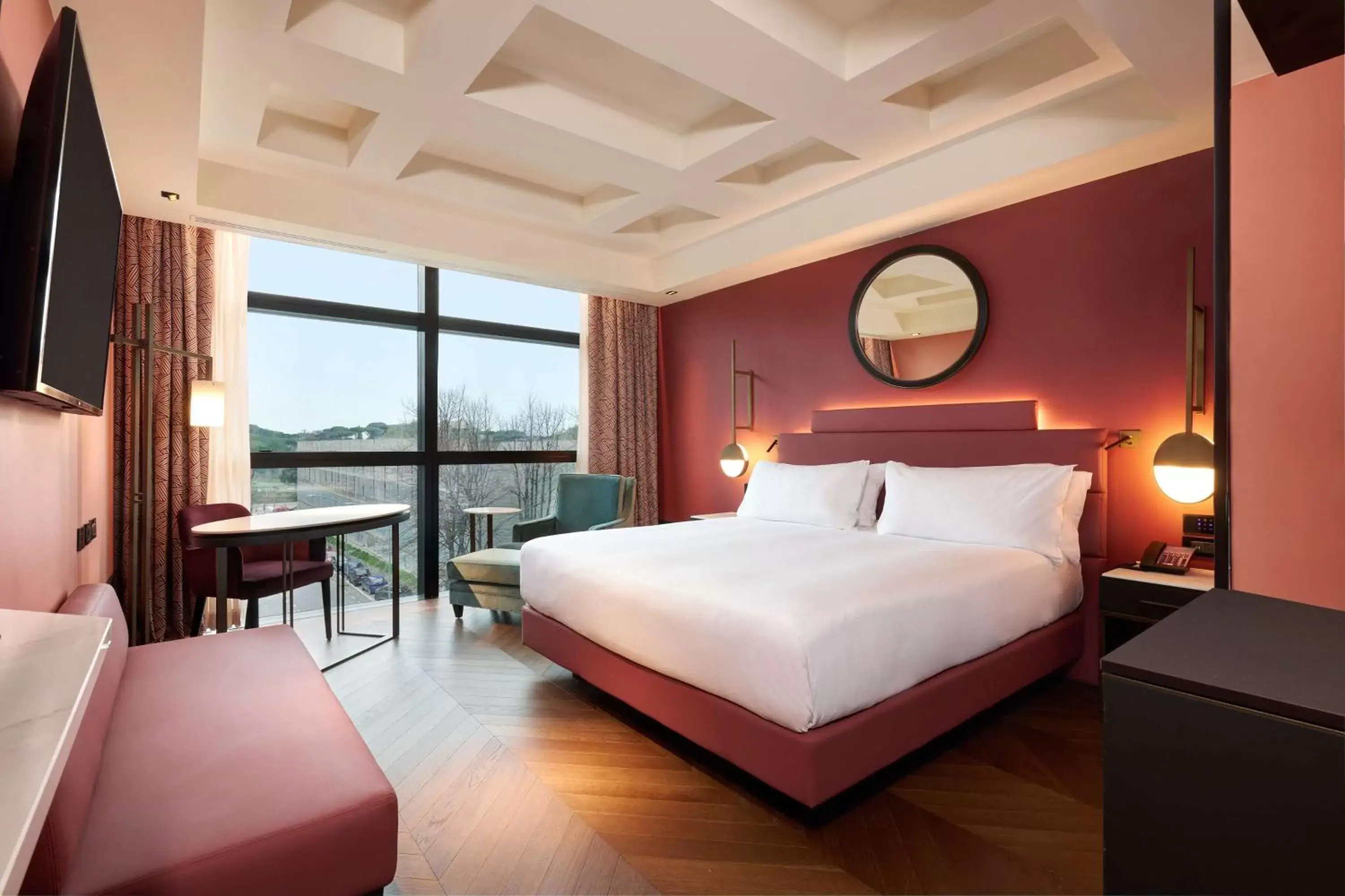 Bedroom in Hilton Rome Eur La Lama
