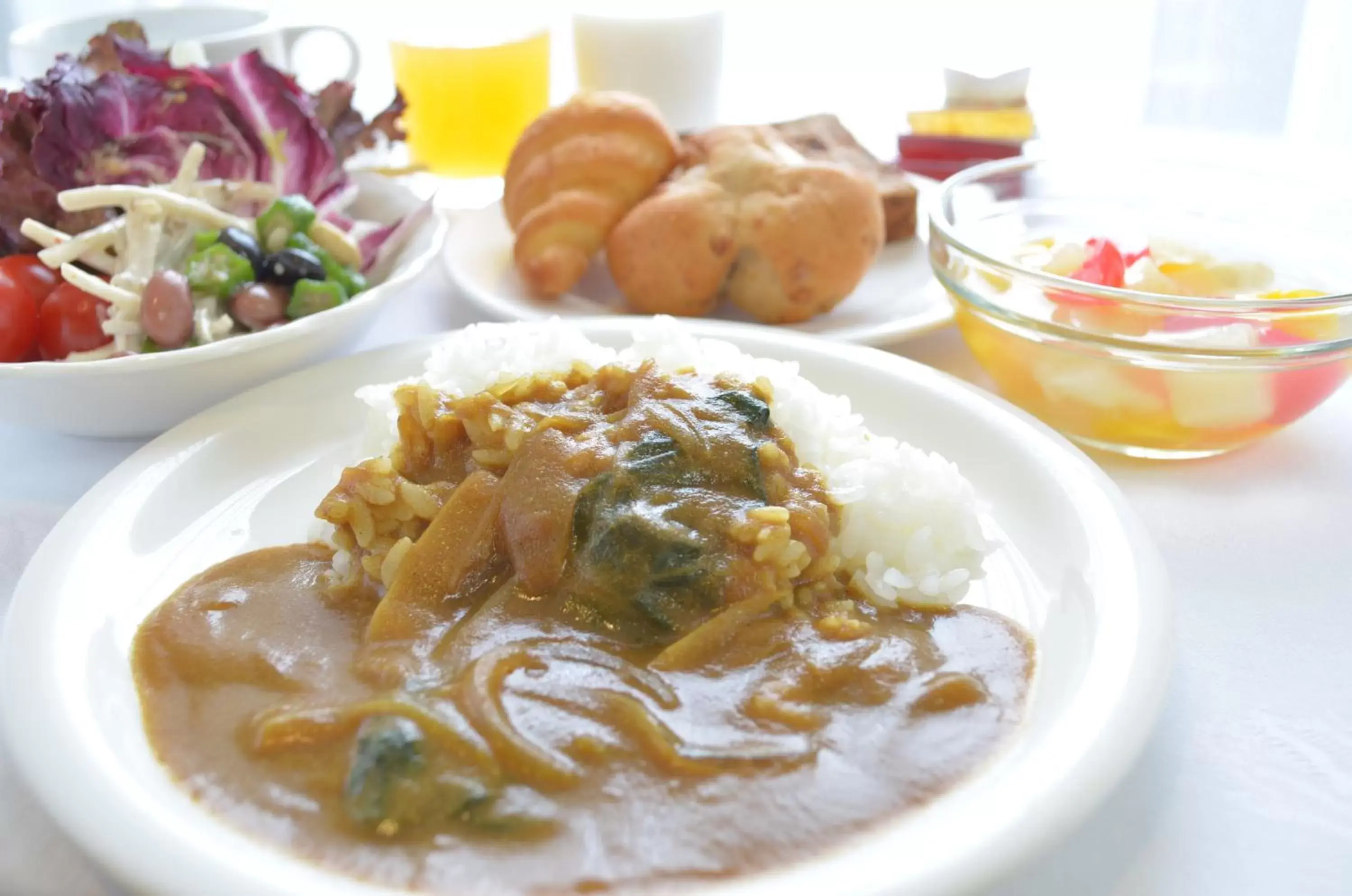 Buffet breakfast, Food in Hotel Sunroute Sapporo