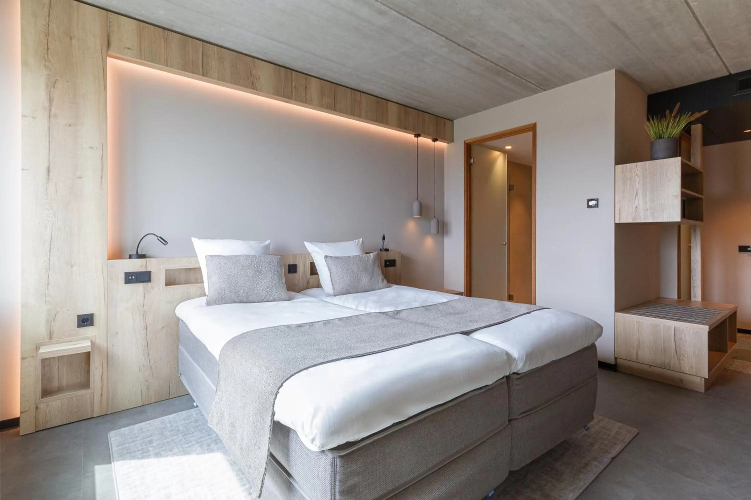 Bed in Hotel Rosveld