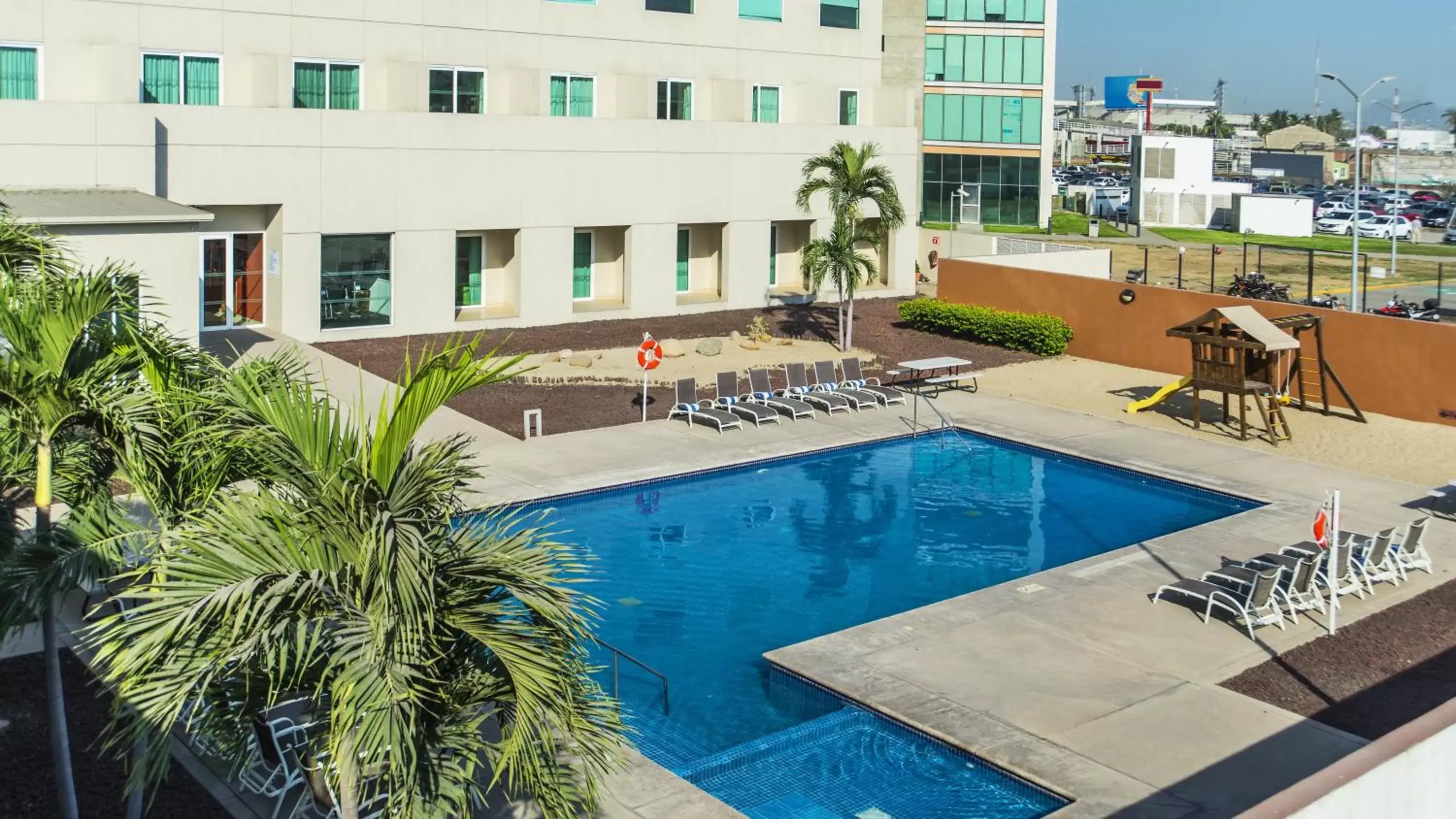 Swimming pool, Pool View in Holiday Inn Express Manzanillo, an IHG Hotel