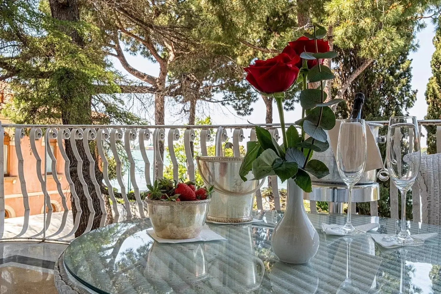 Balcony/Terrace in Hotel Villa Mabapa