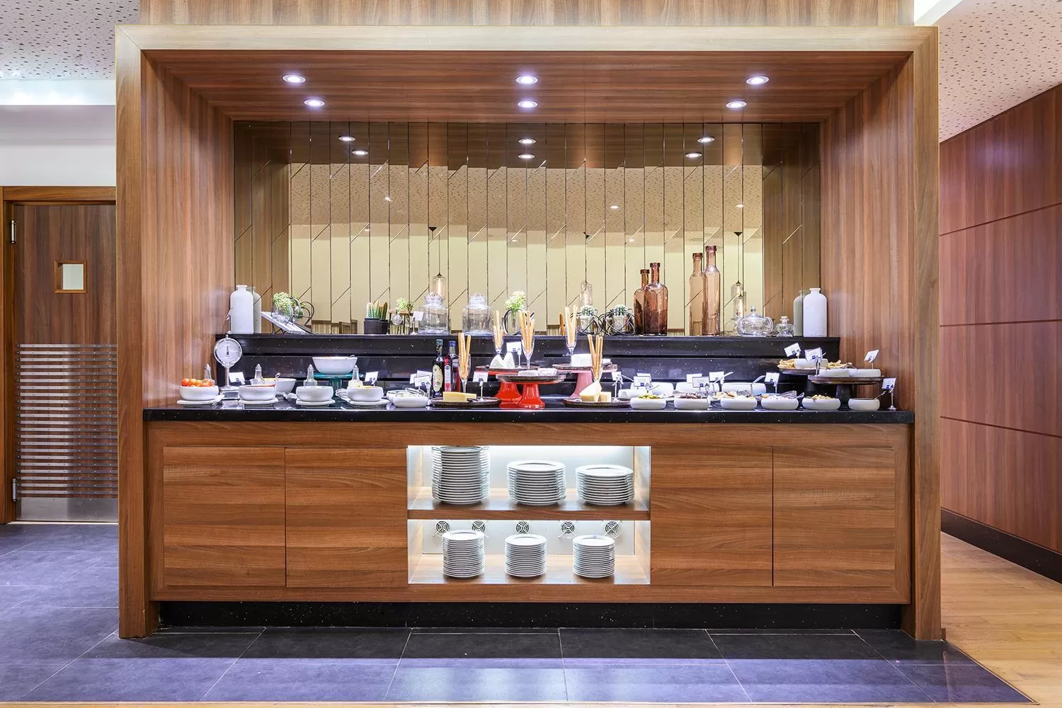 Buffet breakfast in Sea Tower by Isrotel Design