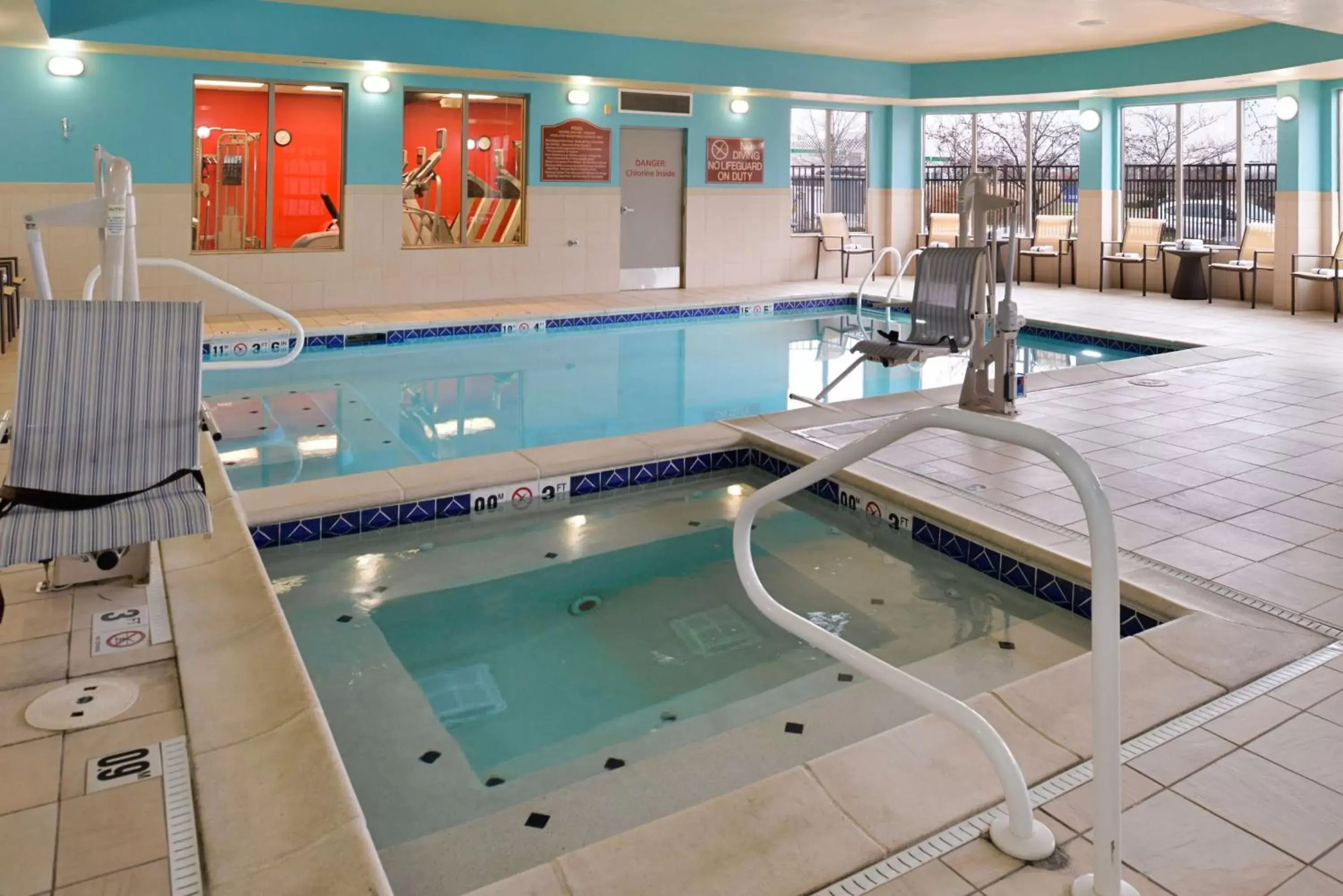 Pool view, Swimming Pool in Hilton Garden Inn Columbus/Polaris