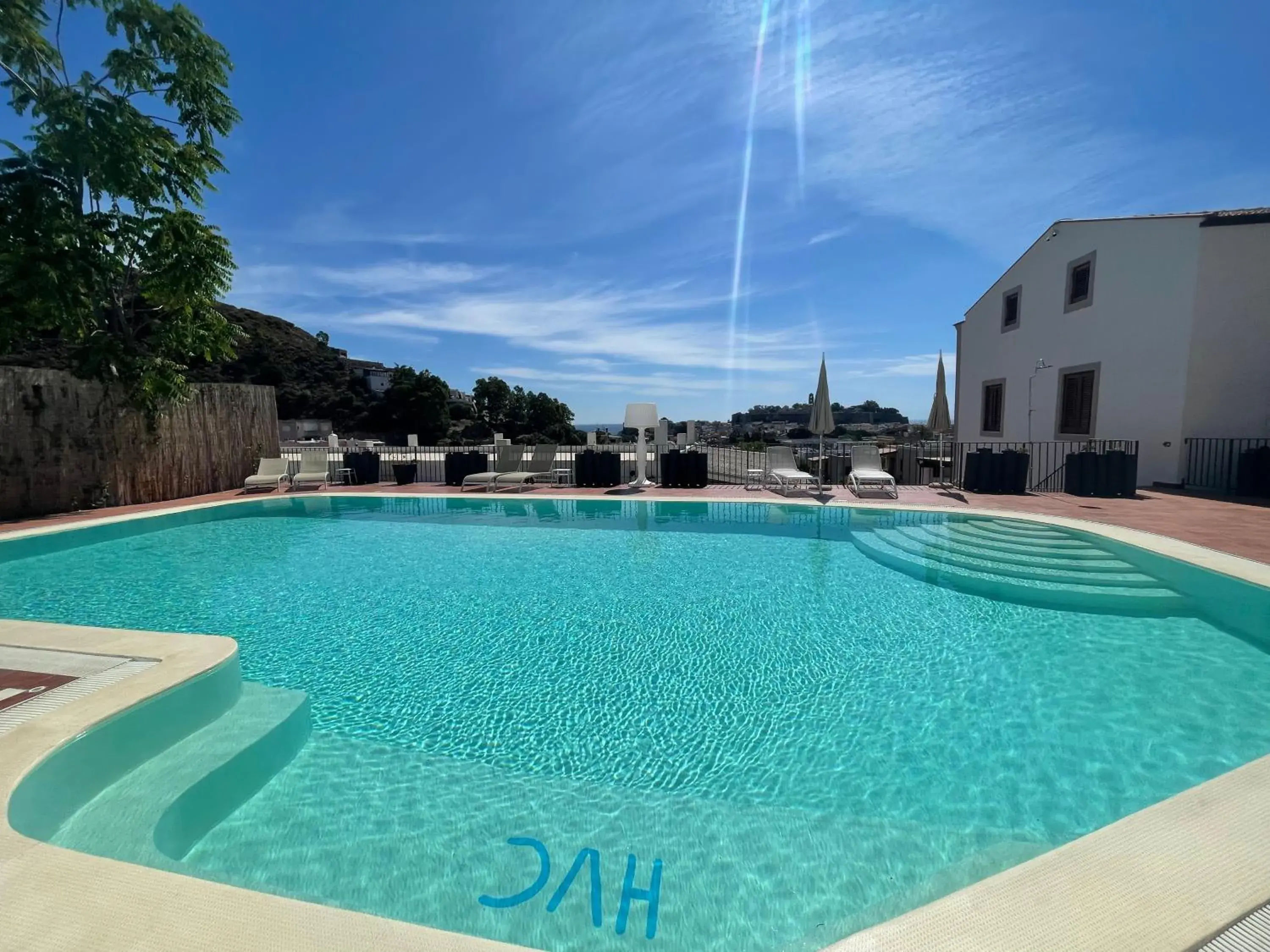 Swimming Pool in Hotel Villa De Pasquale Lipari