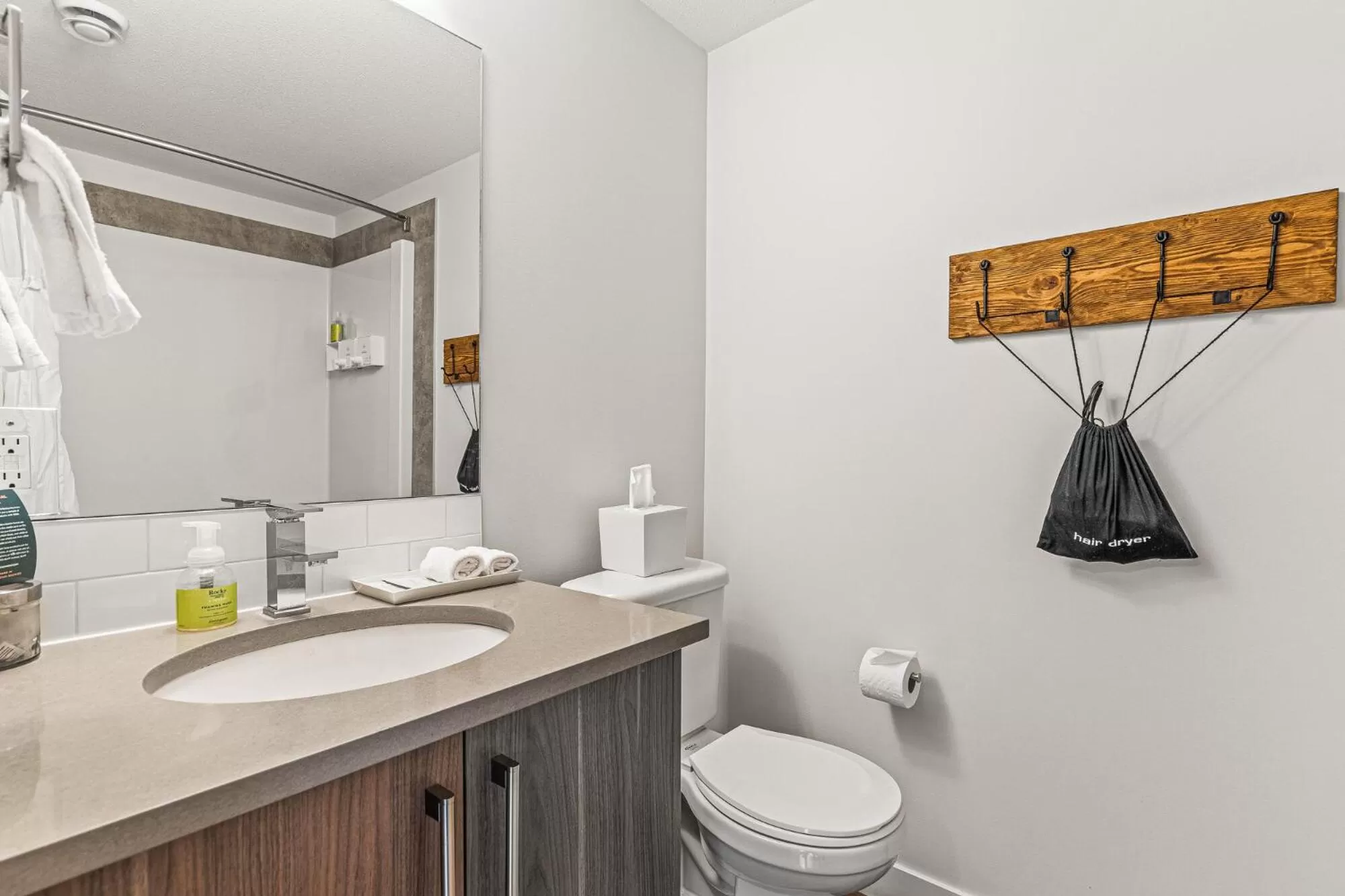 Bathroom in Basecamp Resorts Canmore