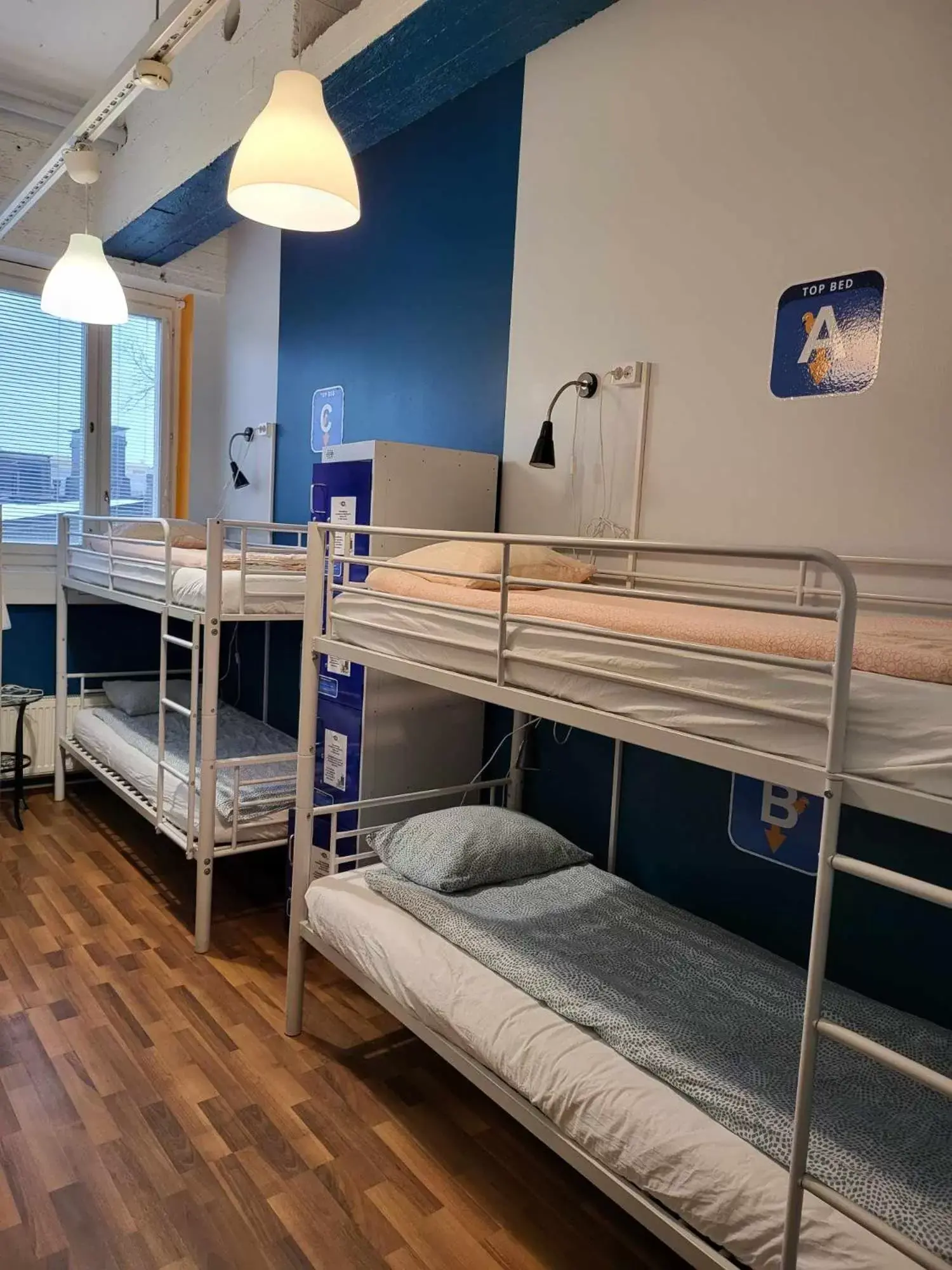 Bedroom, Bunk Bed in CheapSleep Hostel Helsinki