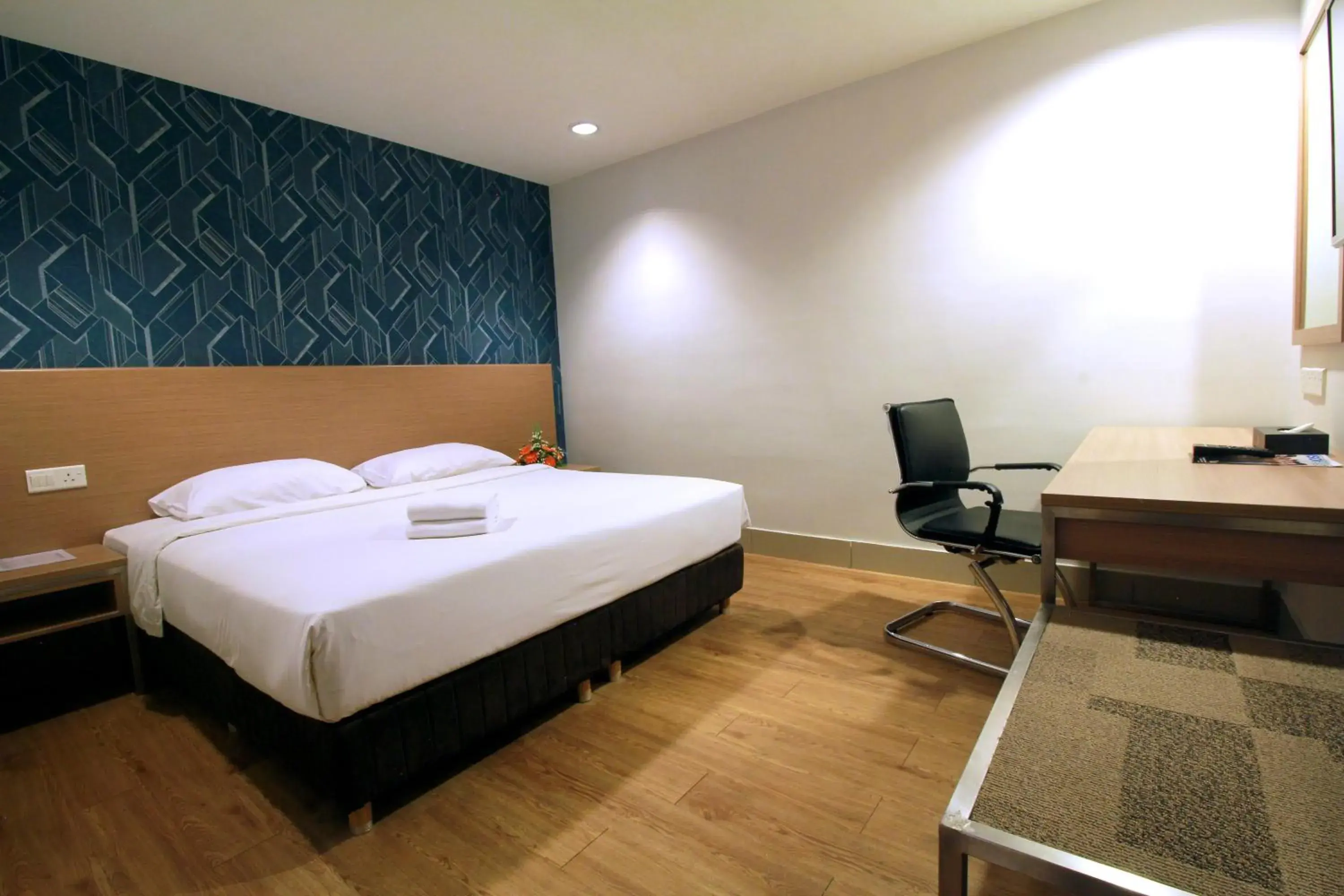 Bed in Hotel Pudu Plaza Kuala Lumpur