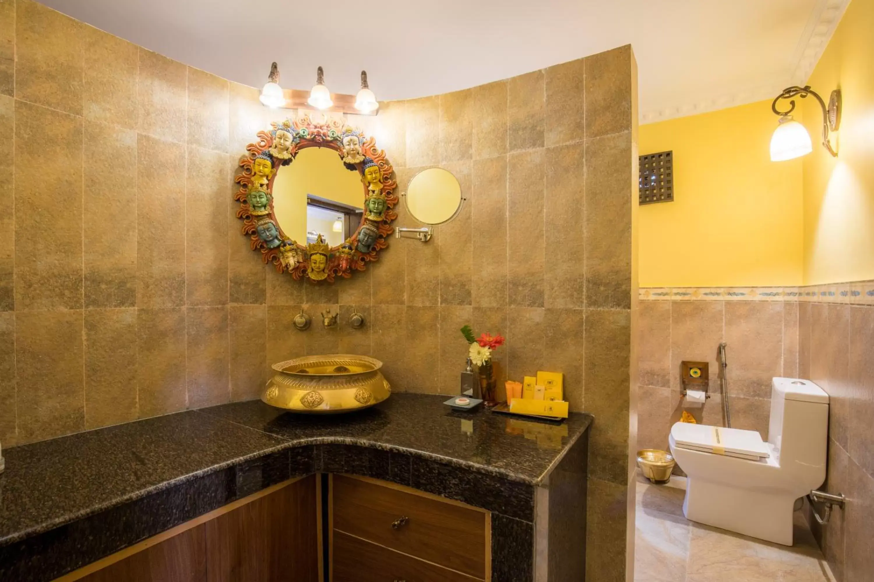 Bathroom in Baber Mahal Vilas - The Heritage Hotel Bathroom in Baber Mahal Vilas - The Heritage Hotel