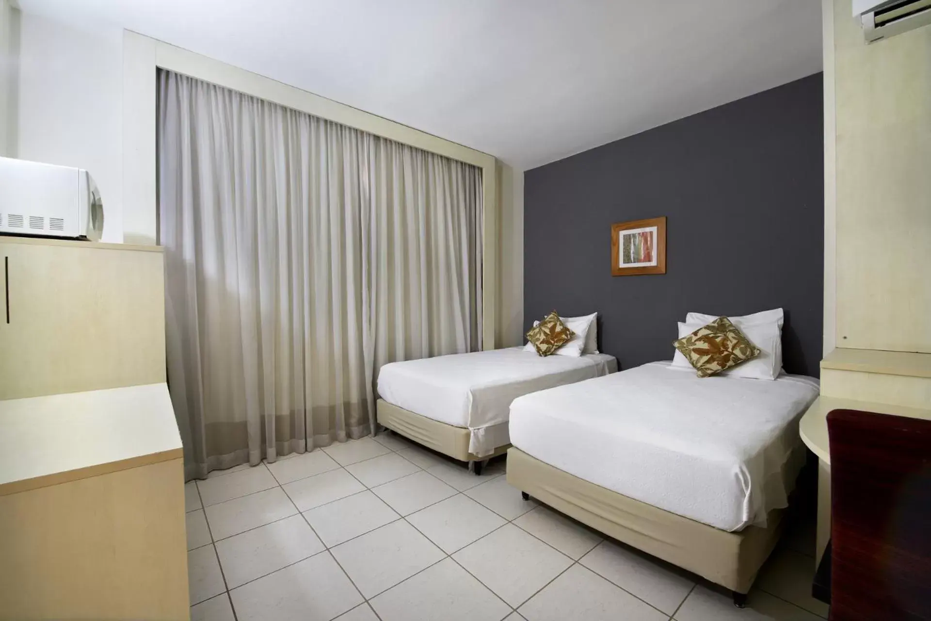 Bed in Nobile Inn Executive Ribeirao Preto