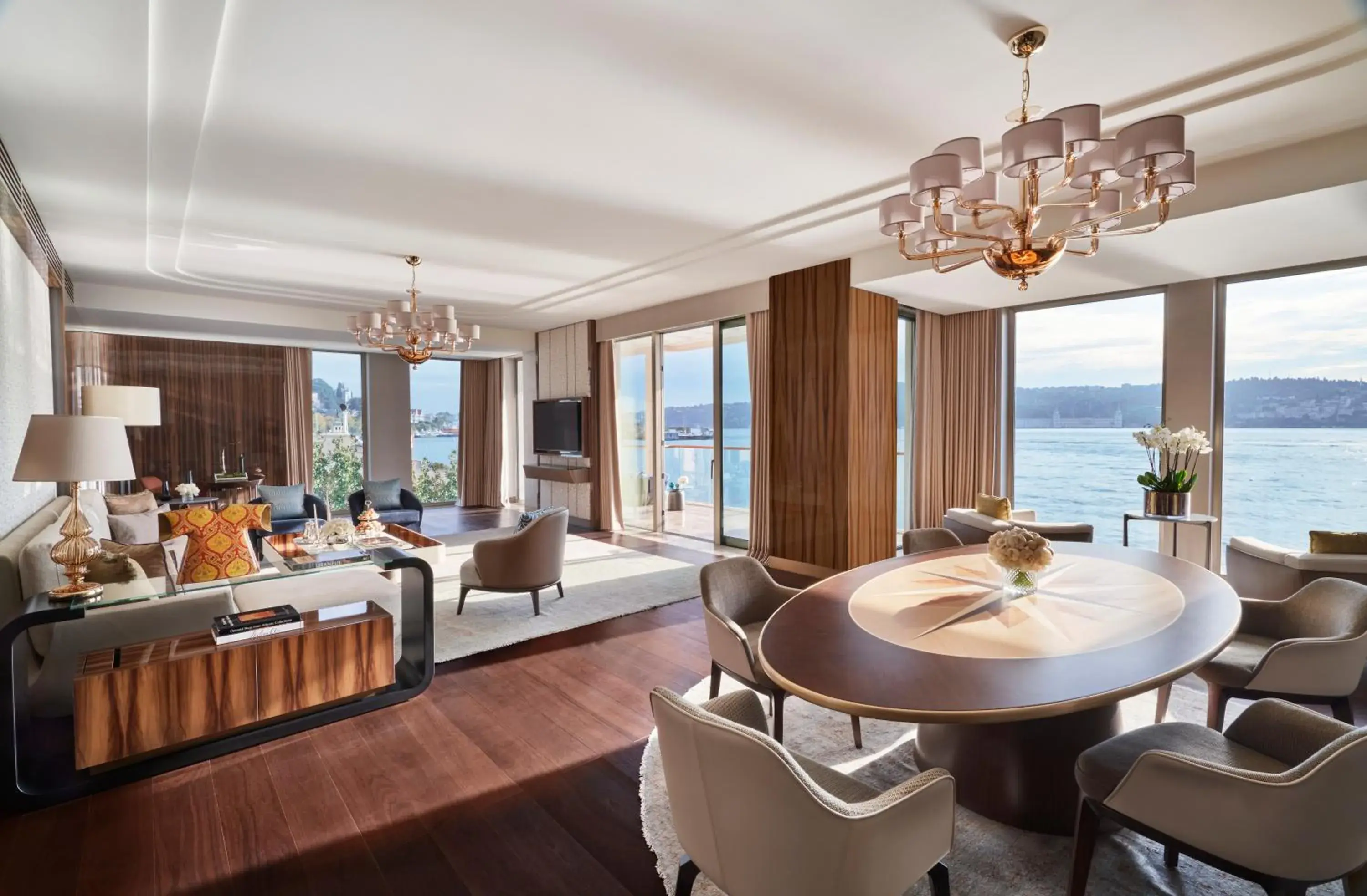 Living room in Mandarin Oriental Bosphorus, Istanbul