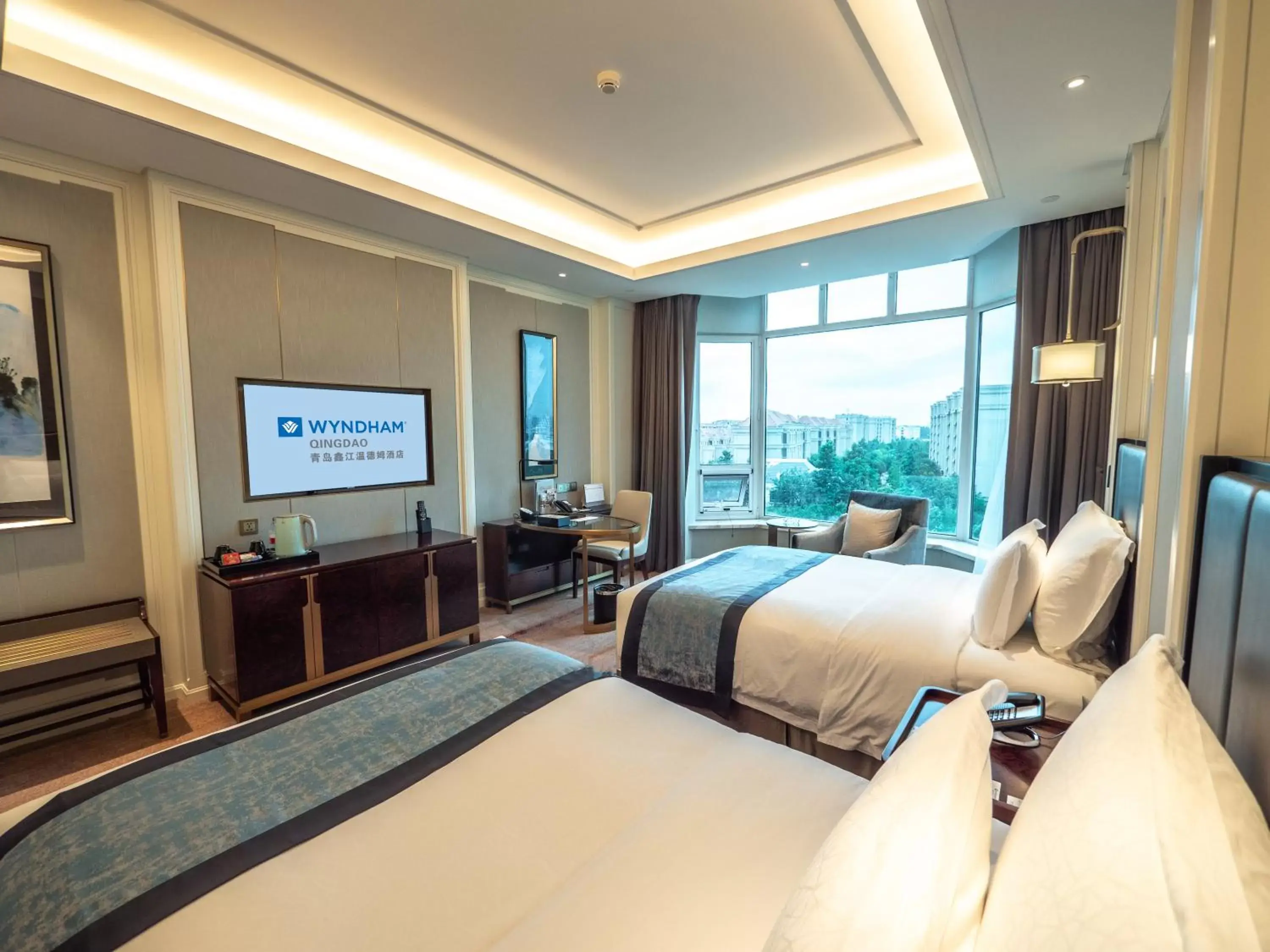 Photo of the whole room in Wyndham Qingdao