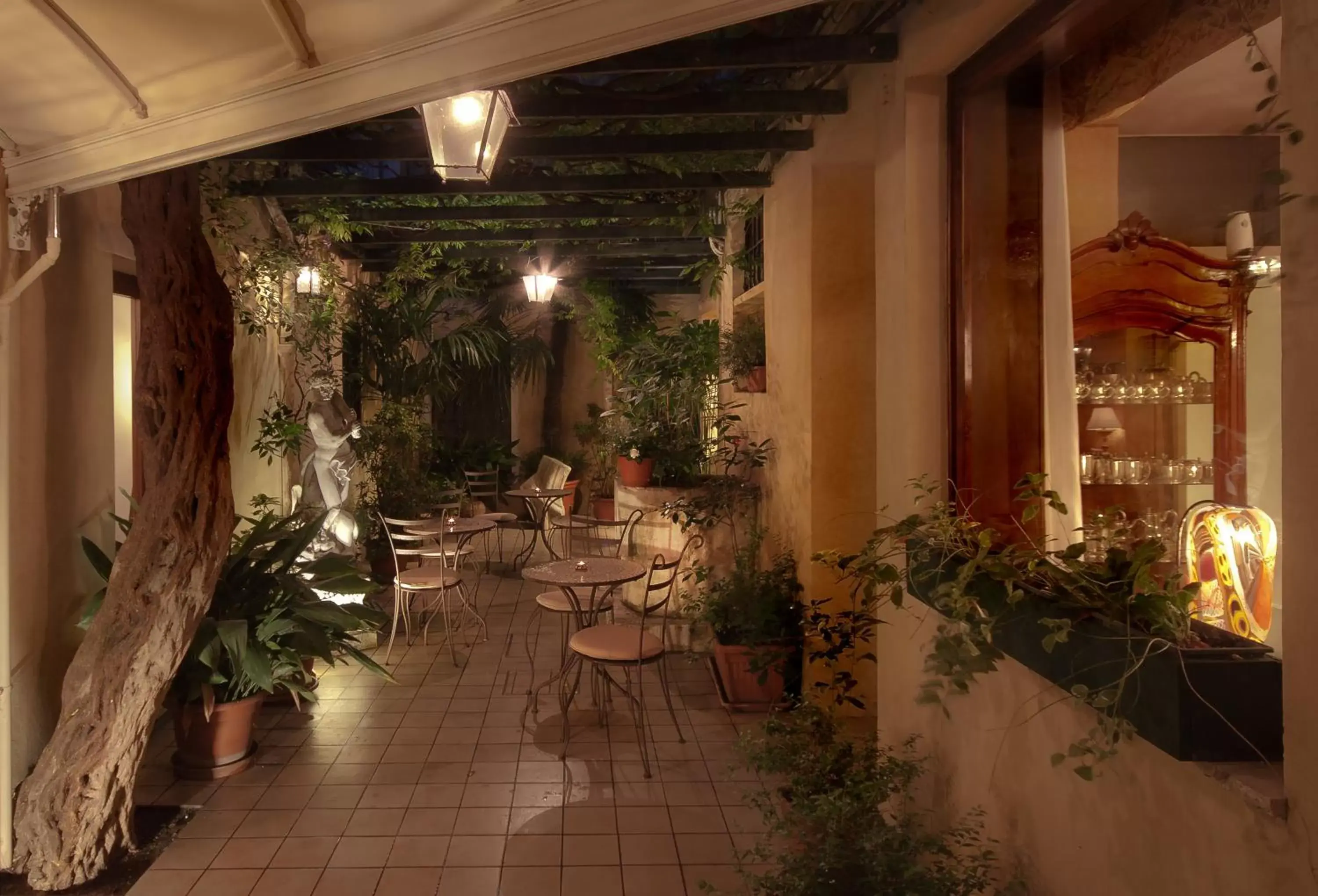 Garden, Restaurant/Places to Eat in Hotel Bel Sito e Berlino