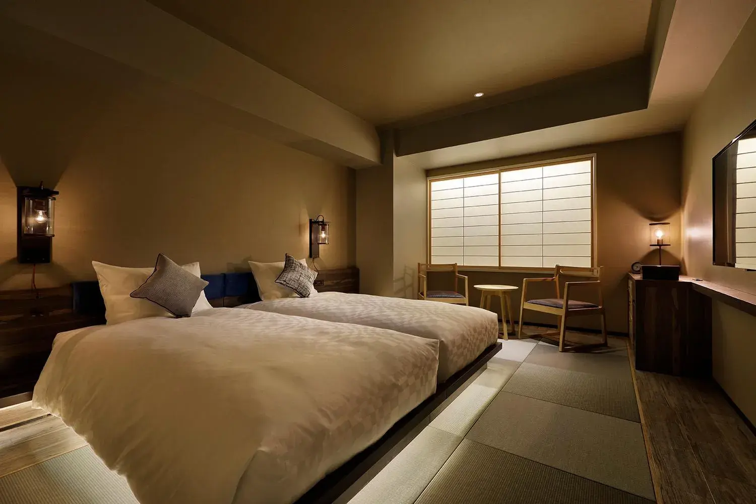 Photo of the whole room, Bed in Hotel Resol Kyoto Kawaramachi Sanjo