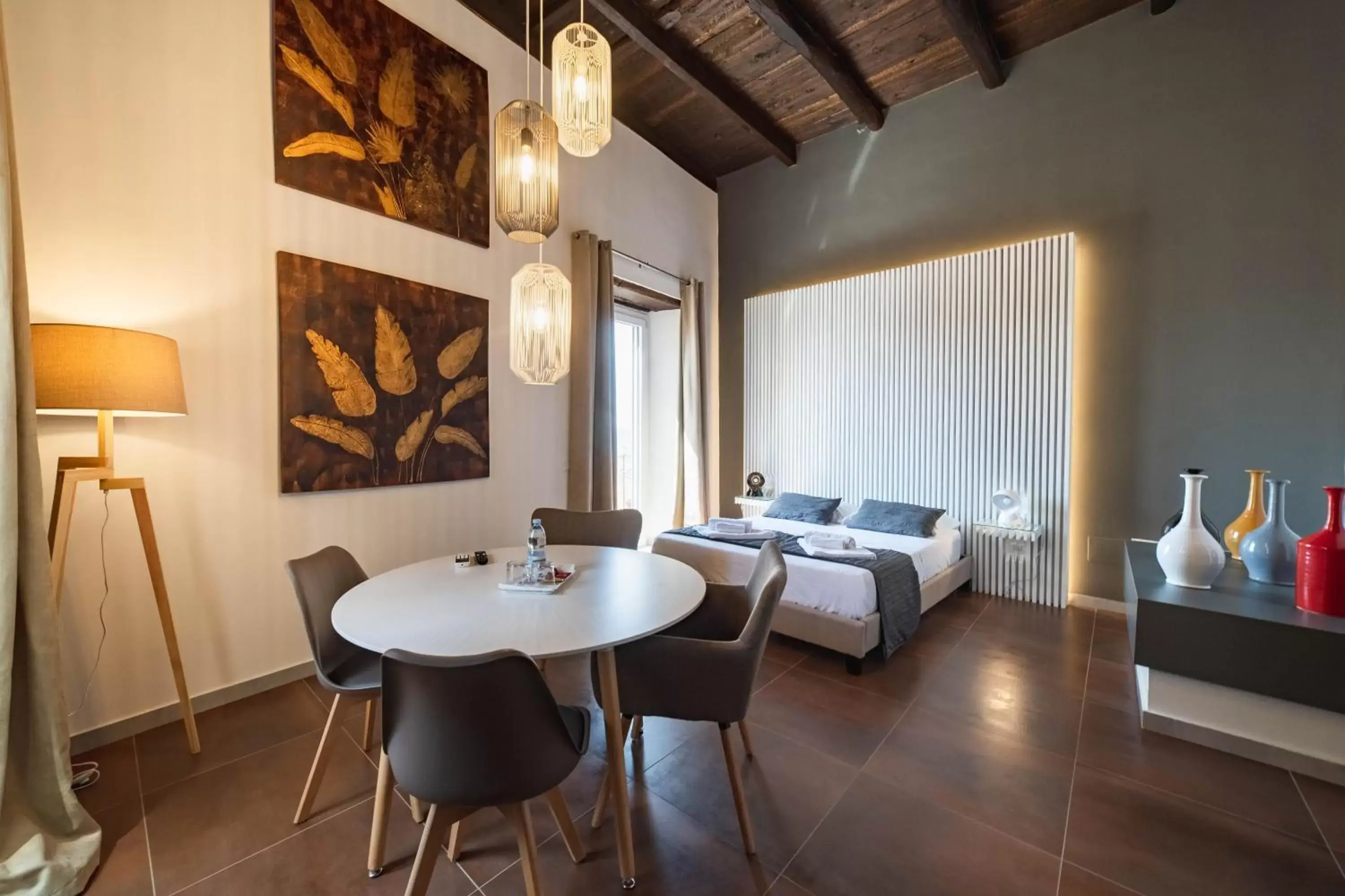 Photo of the whole room, Dining Area in Residenza Nausicaa - 50 meters from the beach