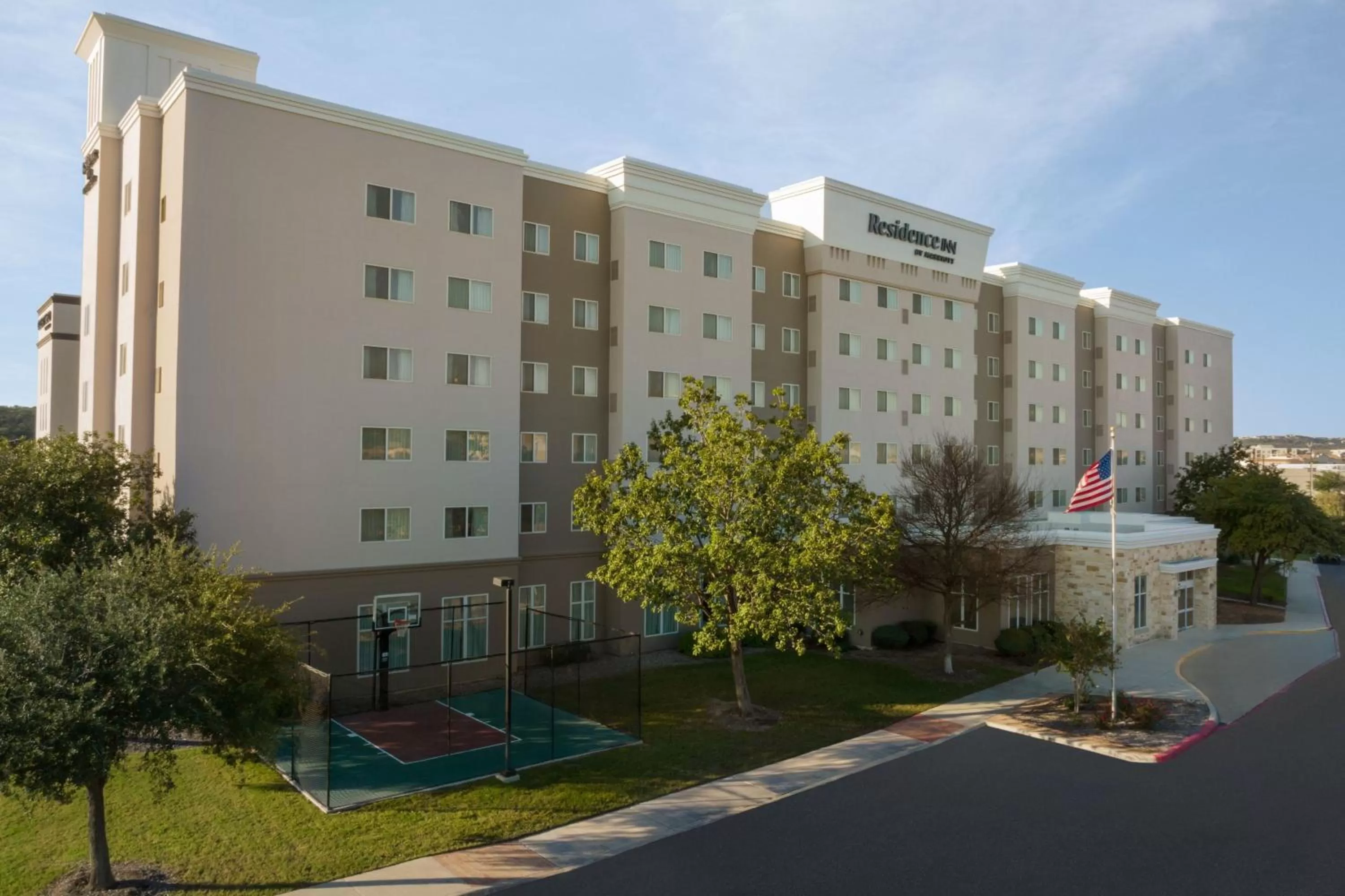 Property building in Residence Inn by Marriott San Antonio Six Flags at The RIM