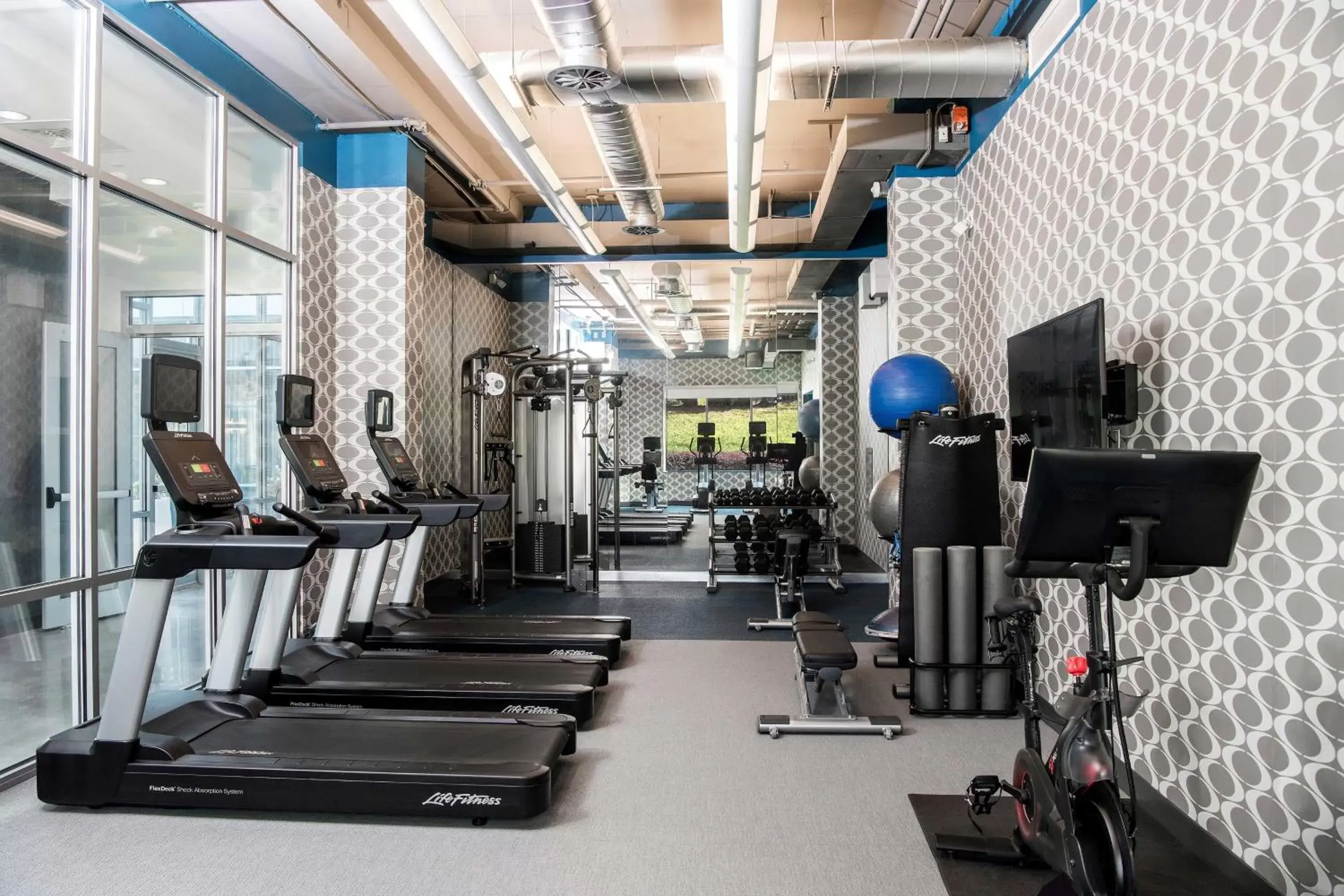 Fitness centre/facilities, Fitness Center/Facilities in Aloft Charlotte Ballantyne