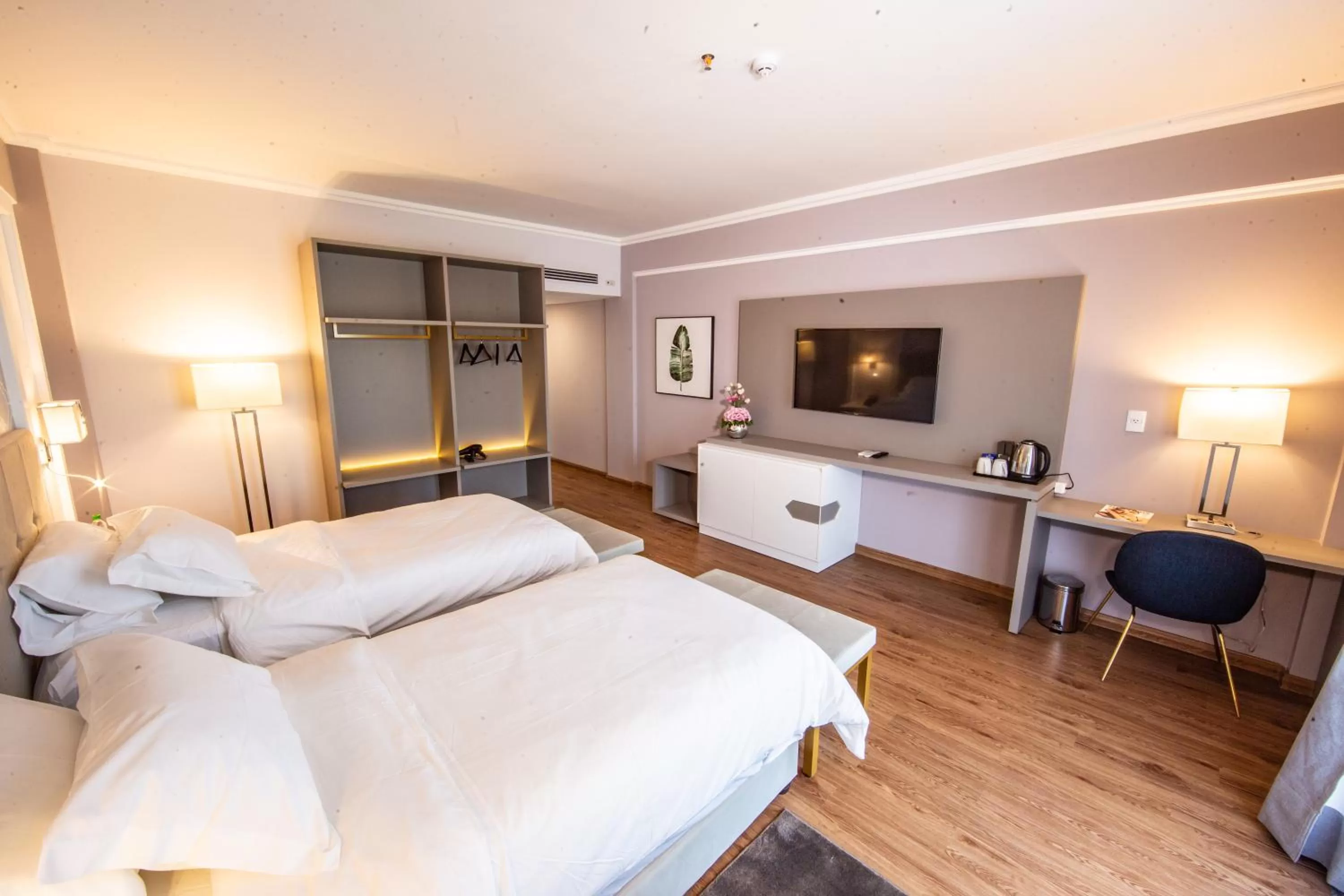 Photo of the whole room, Bed in Bisinii Boutique Hotel