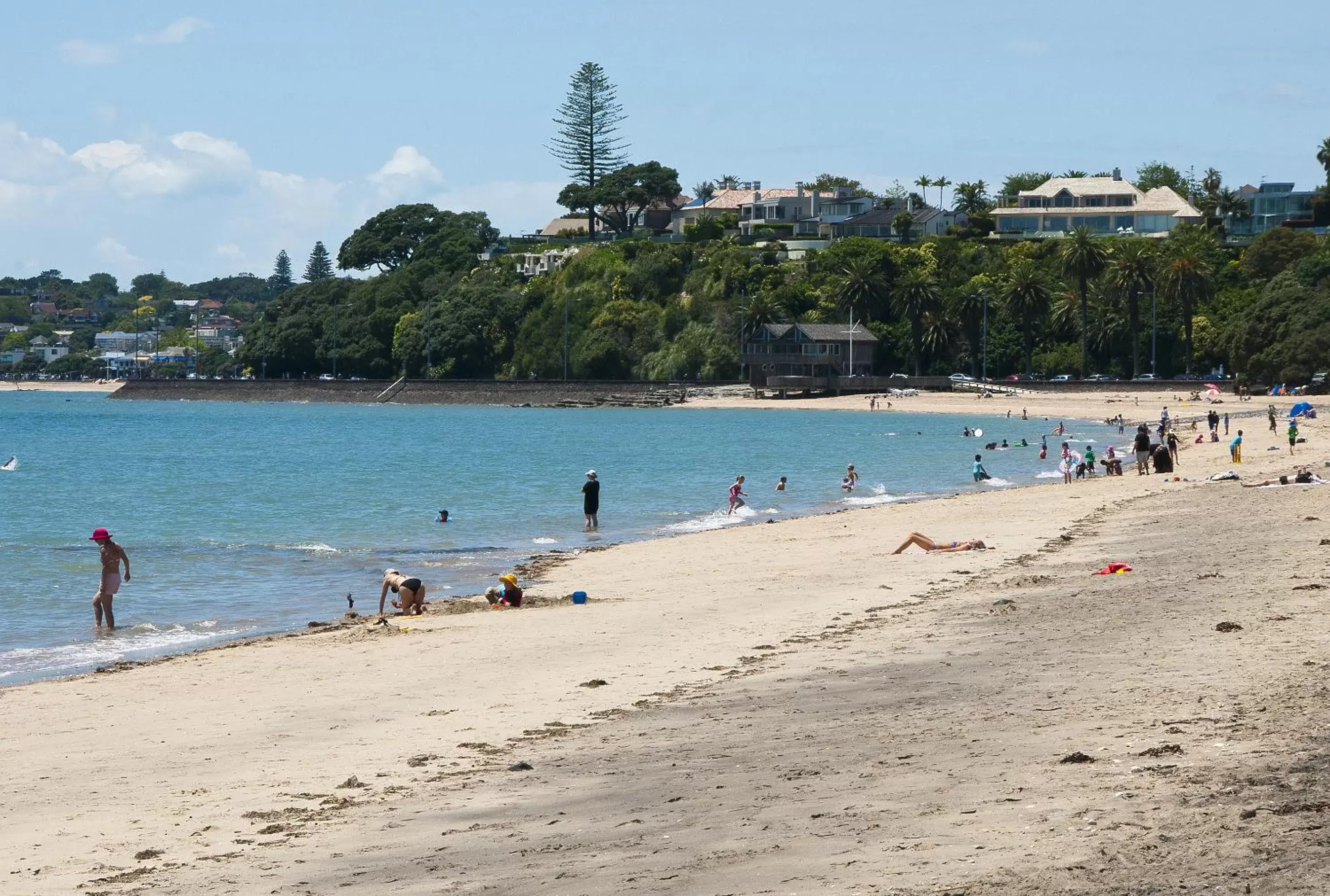 Beach in Aarangi Motel