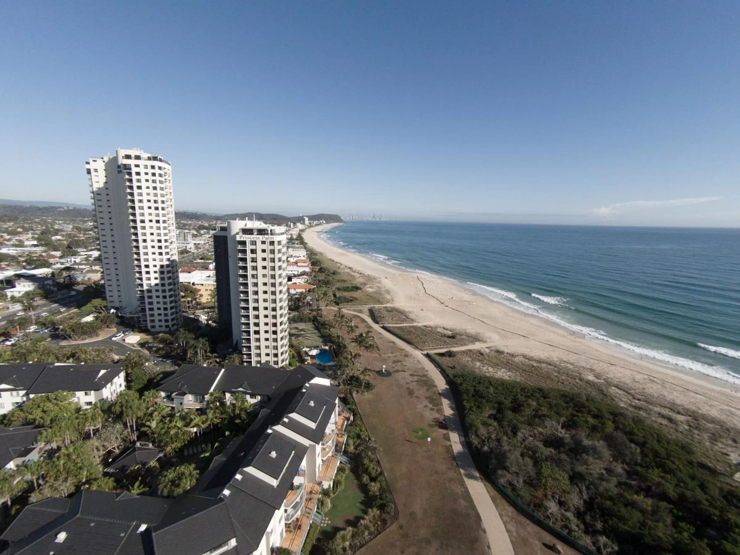 Bird's eye view in Princess Palm on the Beach