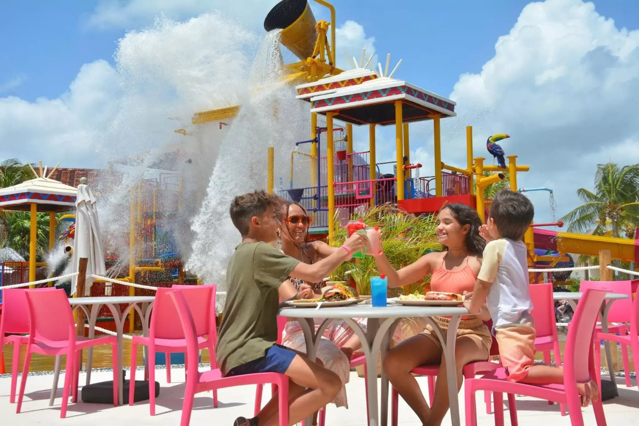 Aqua park in All Ritmo Cancun Resort & Water Park
