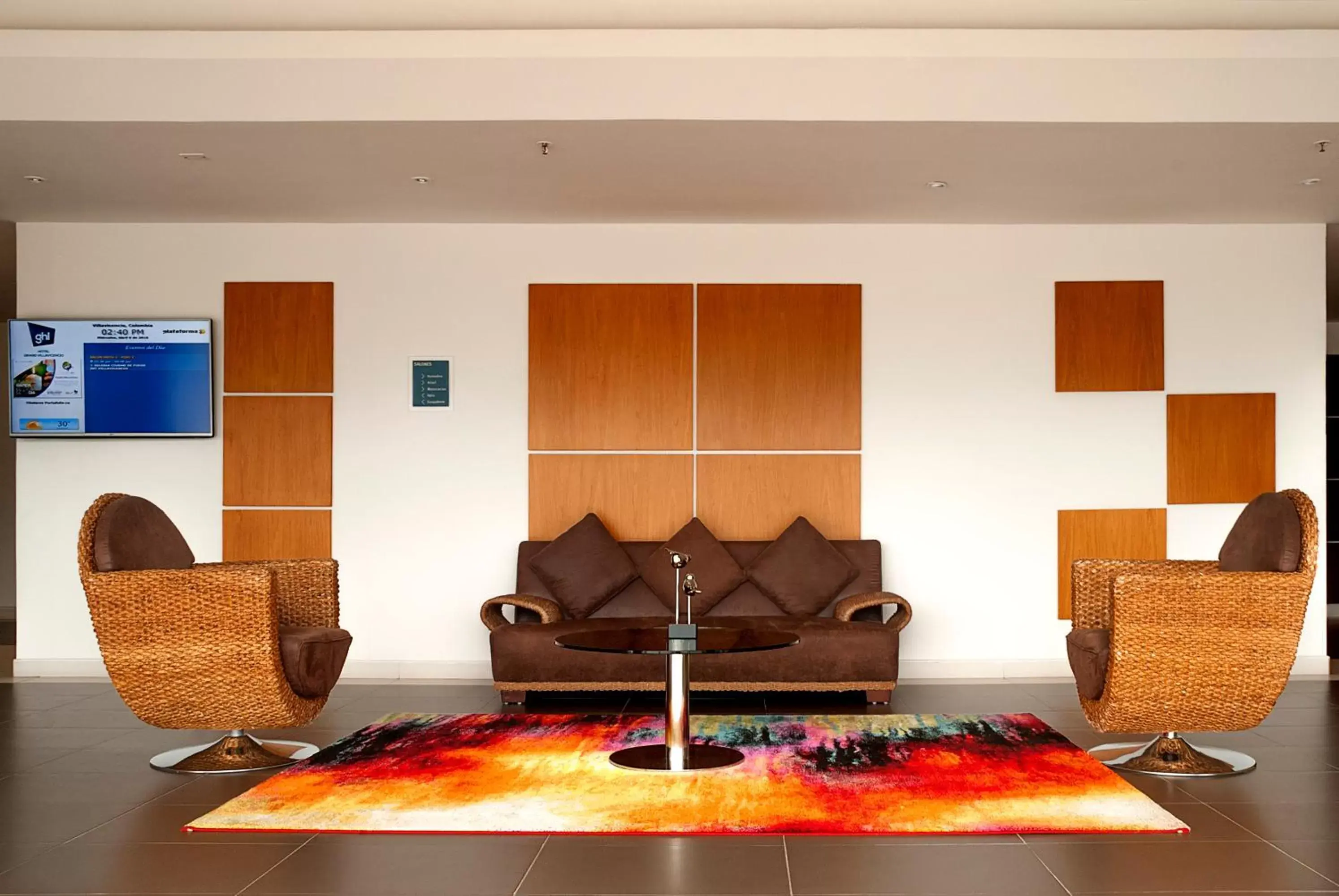Lobby or reception, Lounge/Bar in GHL Hotel Grand Villavicencio