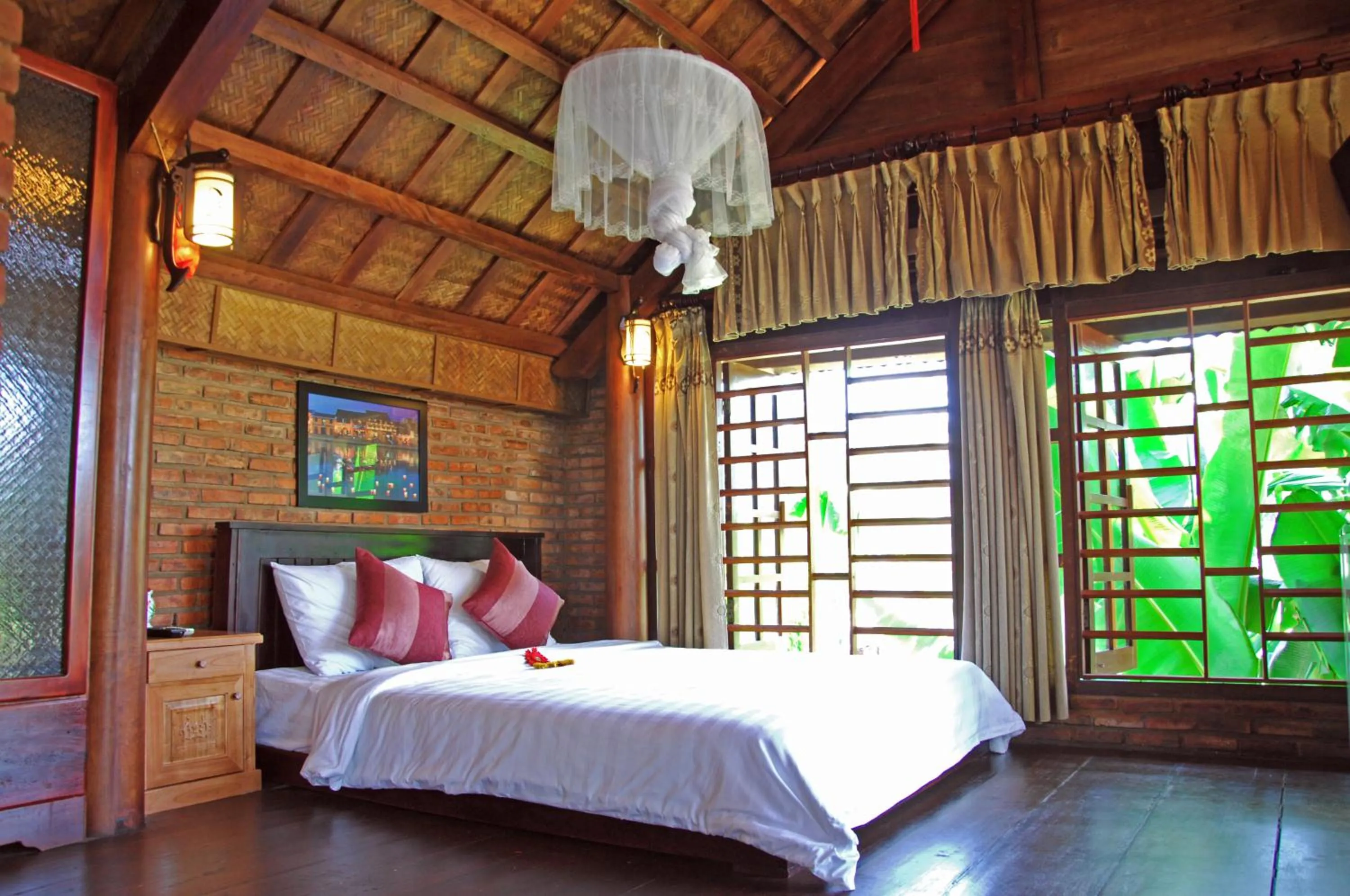 Bedroom, Bed in Seaside An Bang Homestay