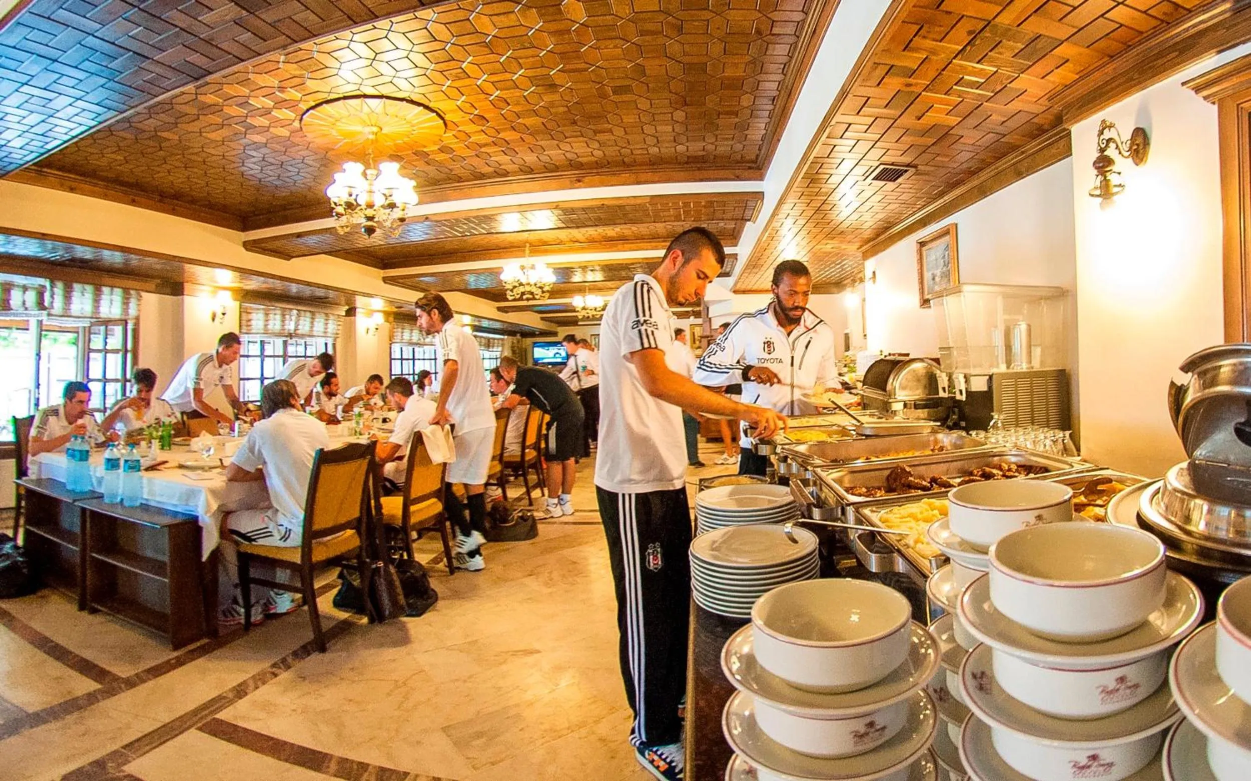 Lunch in Baglar Saray Hotel