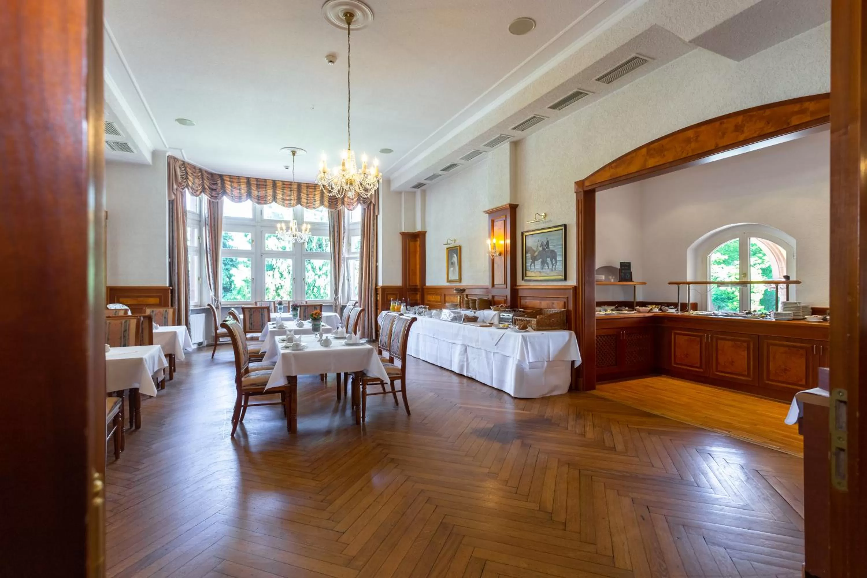 Breakfast in Hotel Erbprinzenpalais